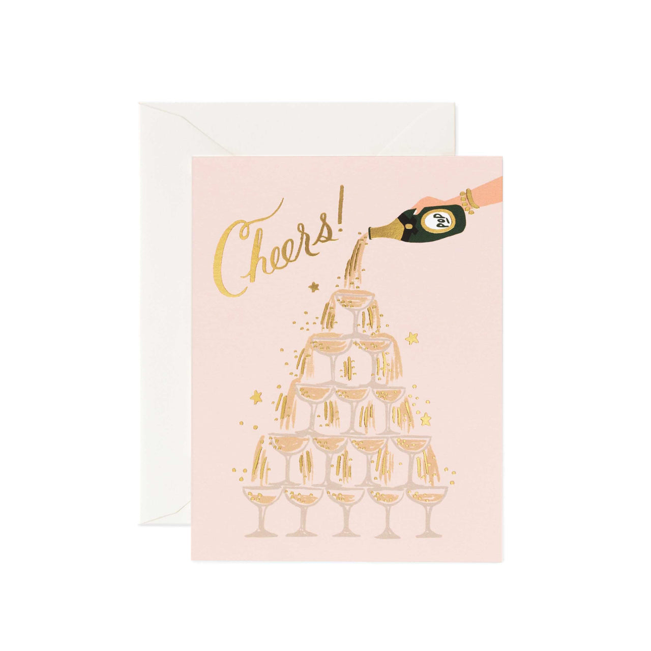 Champagne Tower Stand - Elegant 5-Tier Glass Fountain for Wedding Toasts & Party Celebrations | Perfect for Bridal Showers, Anniversaries & New Year's Eve