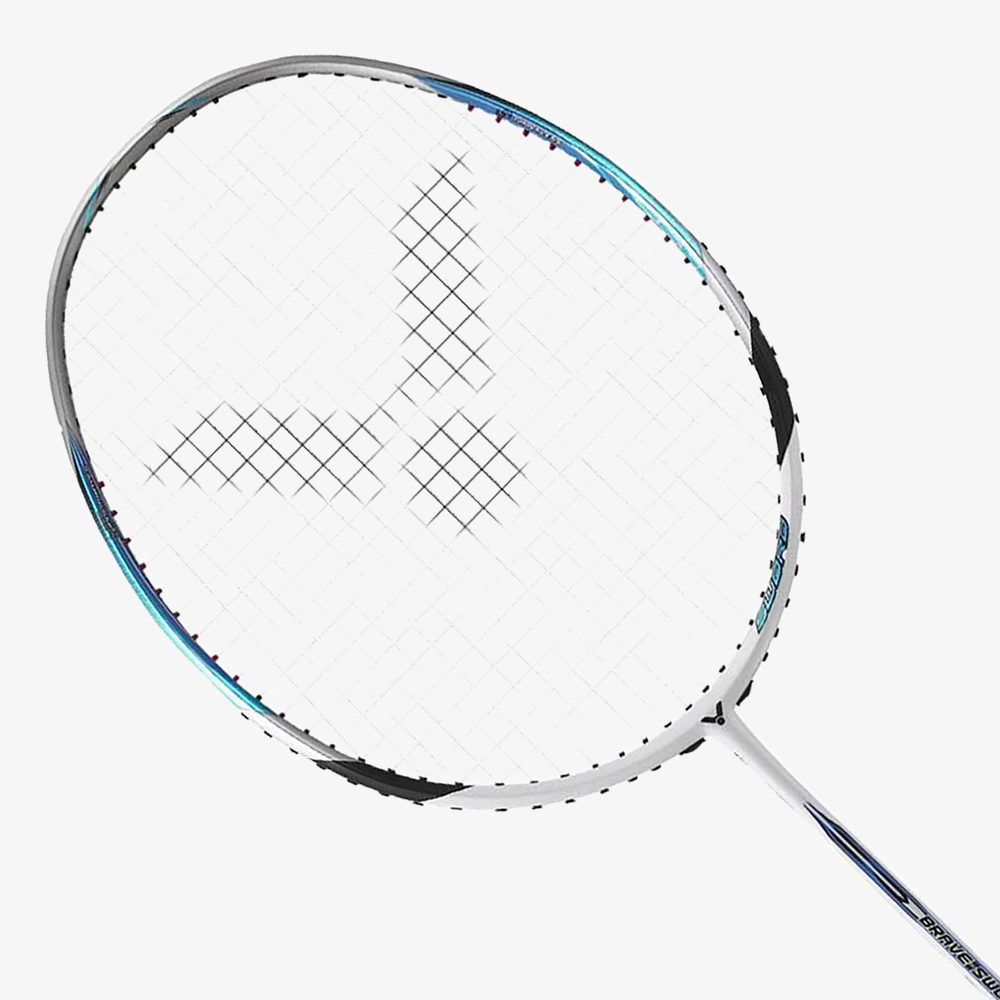 Victor BraveSword 12 Light Badminton Racket (BRS 12L) - Professional Carbon Fiber Shuttlecock Racket for Competitive Play & Training