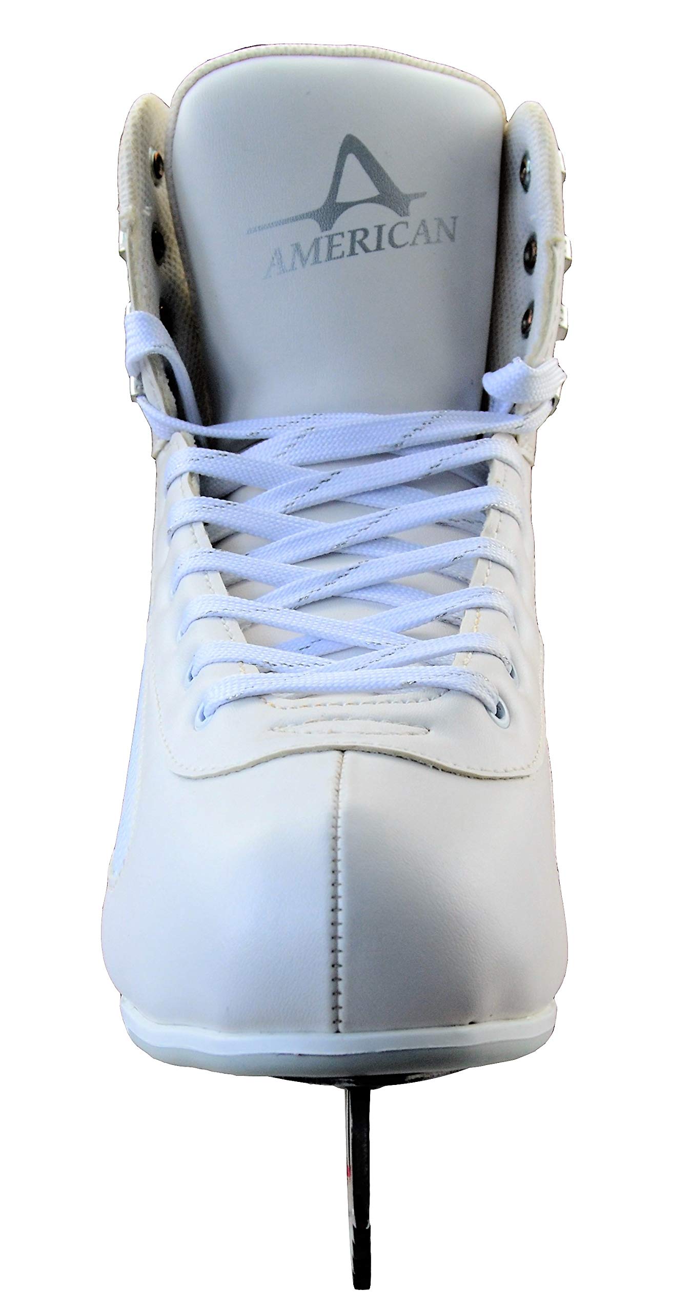 White Ice Figure Skates for Women & Men - Professional Figure Skating Boots with Stainless Steel Blades - Perfect for Ice Rinks, Competitions & Recreational Skating