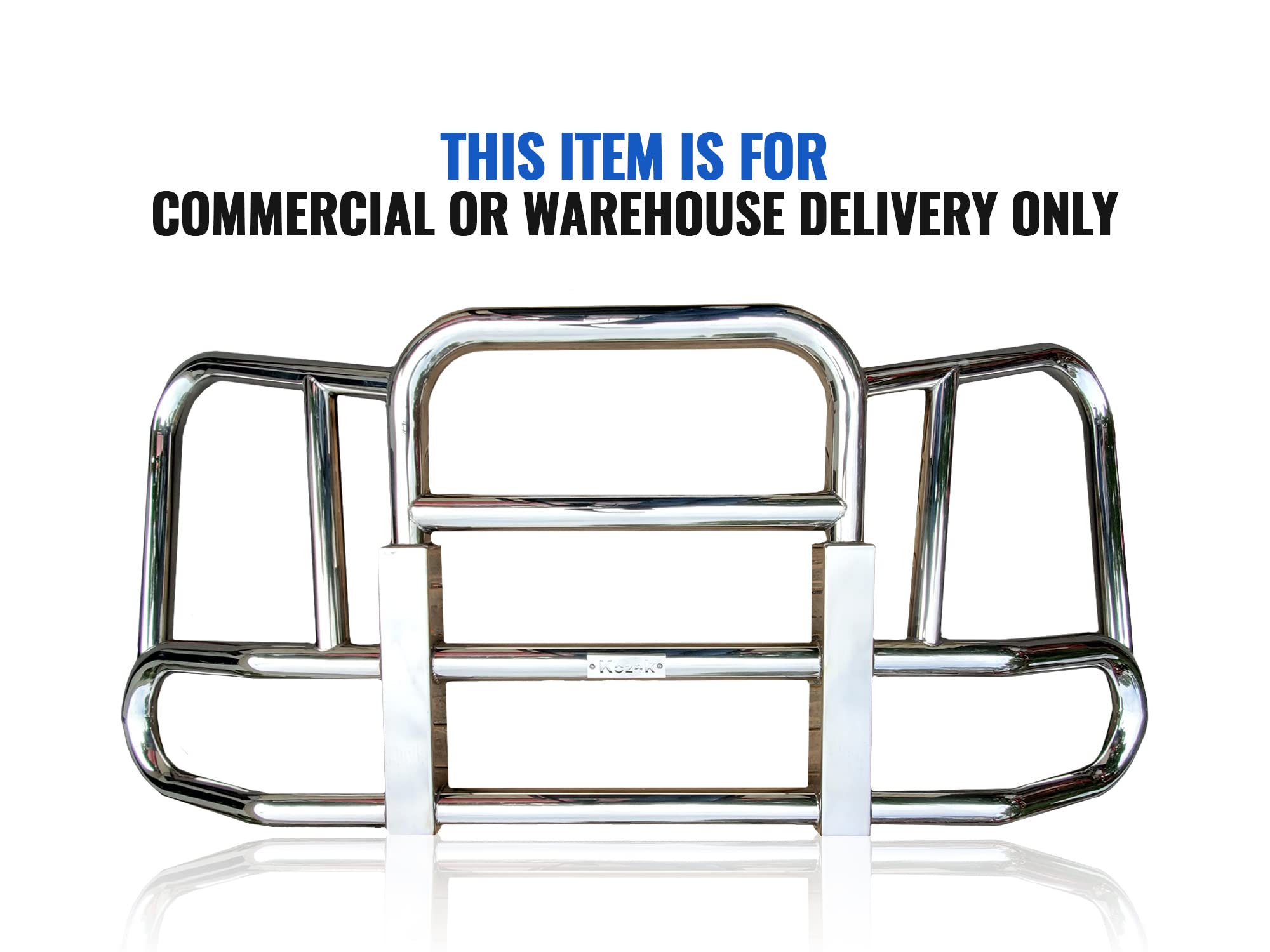 Volvo VNL 2018+ Front Grille Guard with LED Lights for Truck Protection