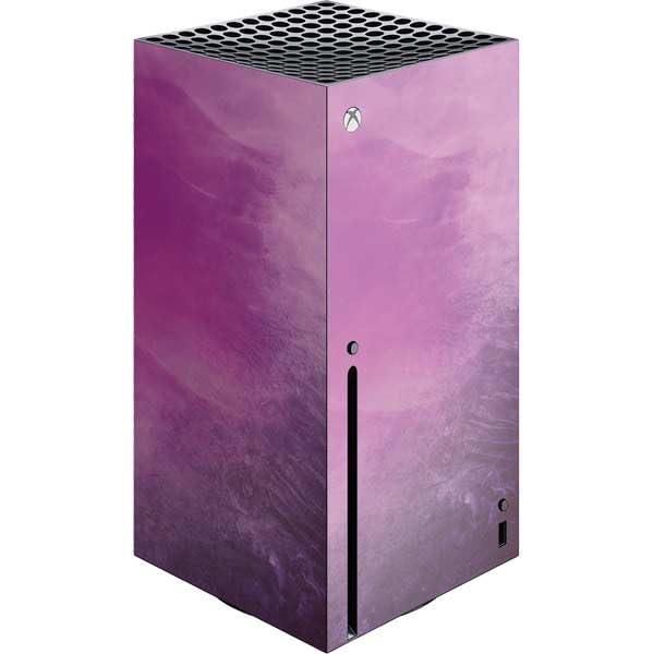 Skinit Purple Space Marble Gaming Skin Decal for Xbox Series X Console - Protective Vinyl Wrap with Custom Design for Gamers & Home Entertainment Setup