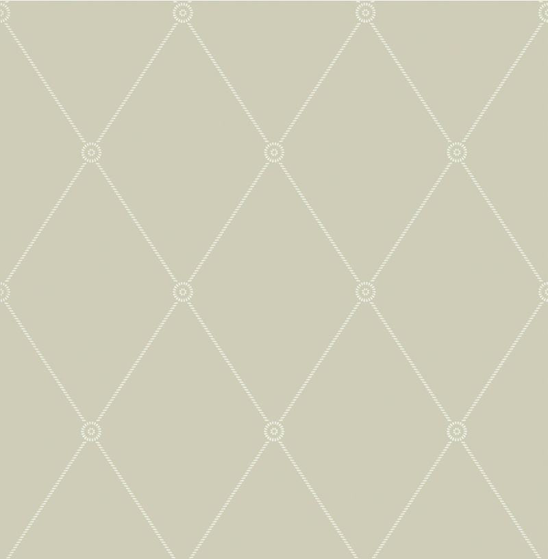 Cole and Son Large Georgian Rope Trellis Wallpaper - Premium Peel & Stick Wallpaper for Living Room, Bedroom, Dining Room Decor