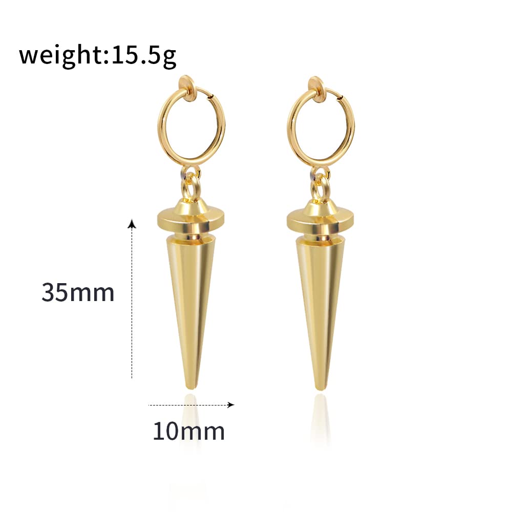 S-FAMILY Yor Forger Anime Cosplay Earrings - Stylish Dangle Drop Clip-On Earrings for Women - Perfect Jewelry Gift for Anime Fans & Cosplay Enthusiasts - Great for Halloween, Cosplay Events, and Anime Conventions