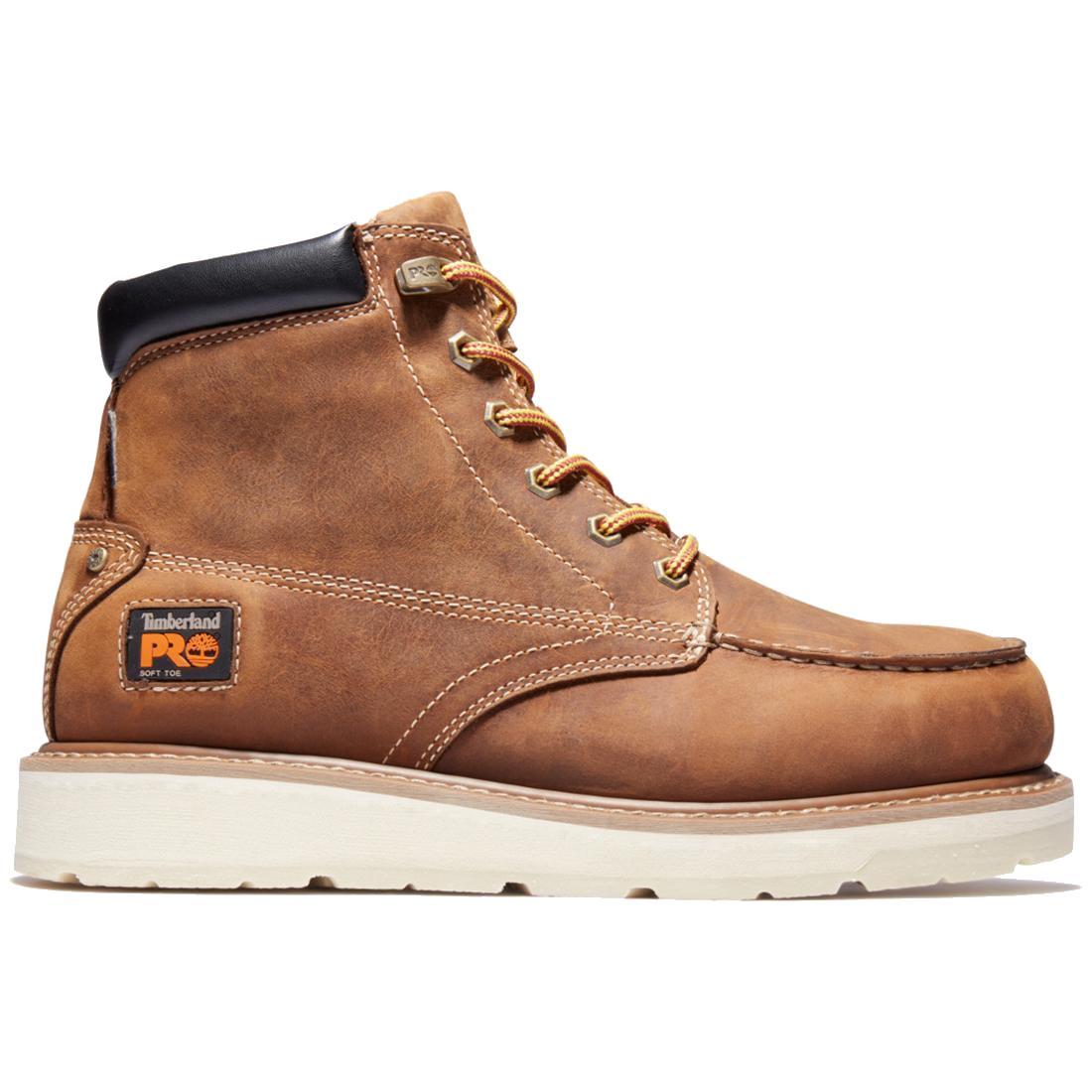Gridworks Unisex 6 Inch Soft Toe Waterproof Work Boots - Durable & Comfortable for Construction, Hiking & Outdoor Activities