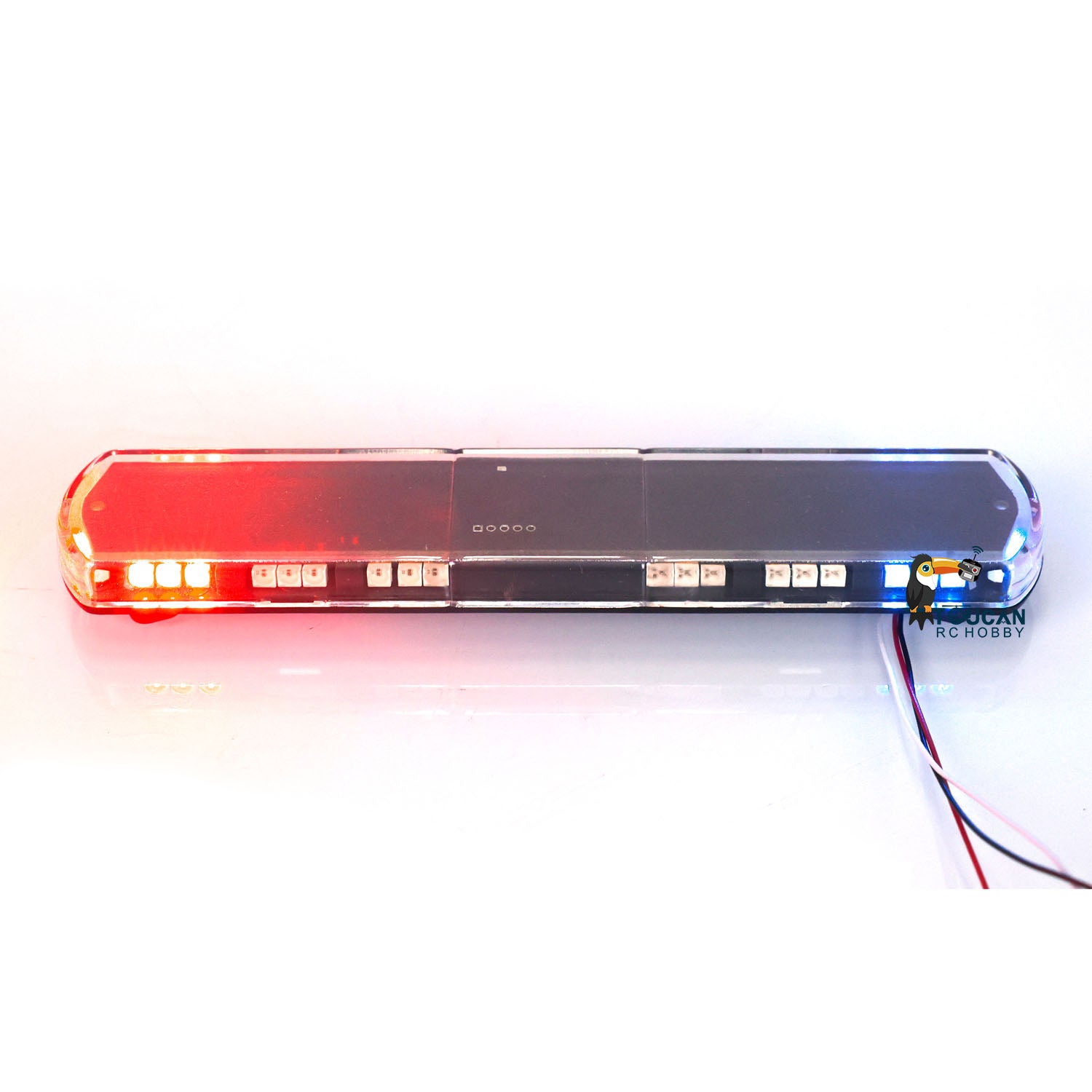 BITRC BWL 11321 1/14 Scale Plastic Rotating Warning Light for LESU TAMIYA RC Truck Models - DIY Construction Vehicles, Crawlers & Off-Road RC Cars - Perfect for RC Enthusiasts and Scale Model Builders