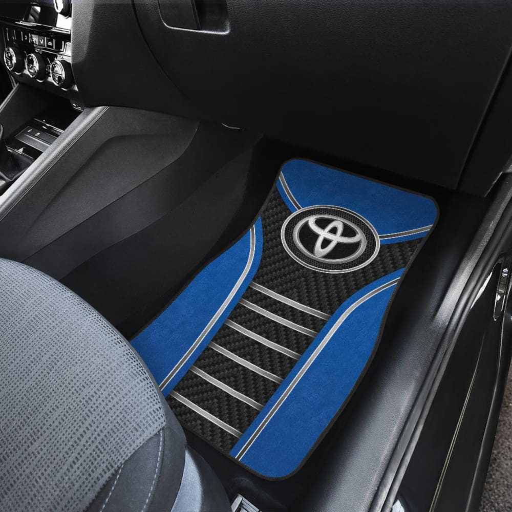 Premium Custom Fit Blue Toyota Car Floor Mats - All-Weather Protection & Stylish Design for Camry, Corolla, RAV4 - Perfect for Daily Commute, Road Trips & Family Adventures