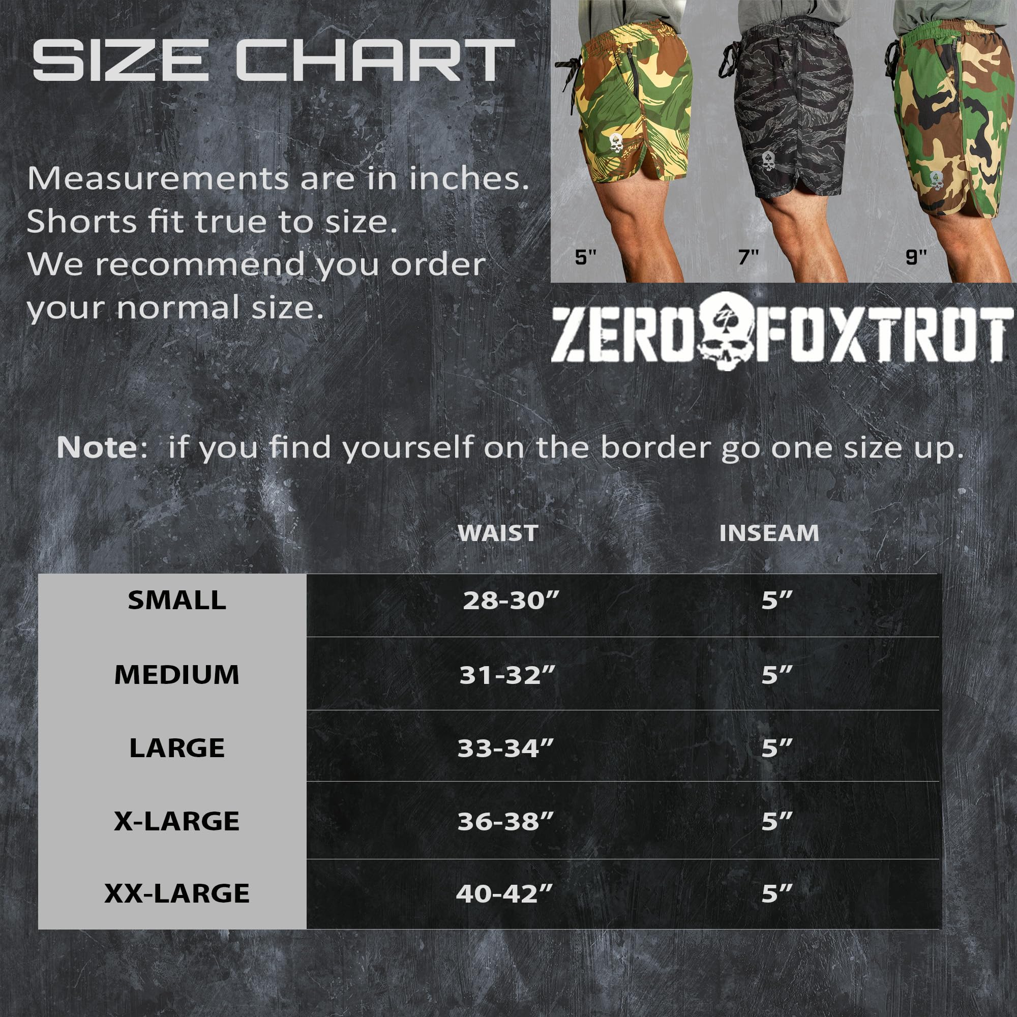 Zero Foxtrot Men's 5-Inch Athletic Shorts - Gym, Workout, Running & Casual Wear | Lightweight Quick-Dry Performance Shorts for Training, Jogging & Everyday Comfort