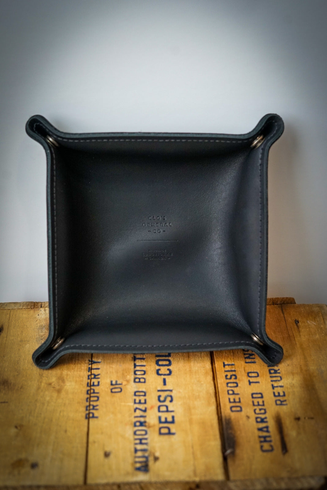 Drop Tray (Flat Black) - Durable and Stylish Organizer for Home, Office, and Kitchen Use - Perfect for Keys, Coins, and Small Essentials