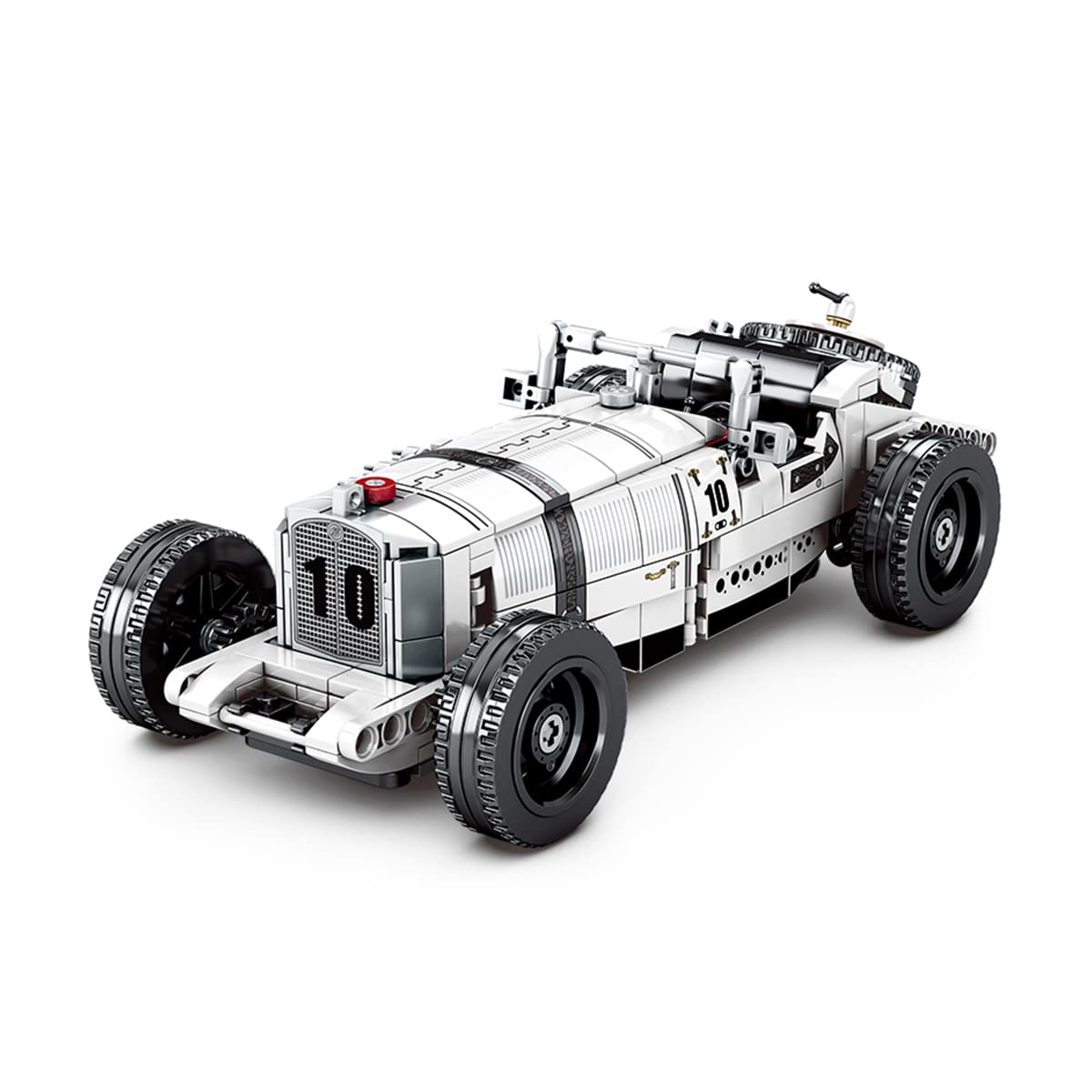 492-Piece Sports Car Building Block Set - DIY Pull Back Vehicle Model Toy, Super Car Construction Kit for Kids & Adults, MOC Stacking Bricks for Collectors | Perfect for Birthday Gifts, STEM Learning & Creative Play