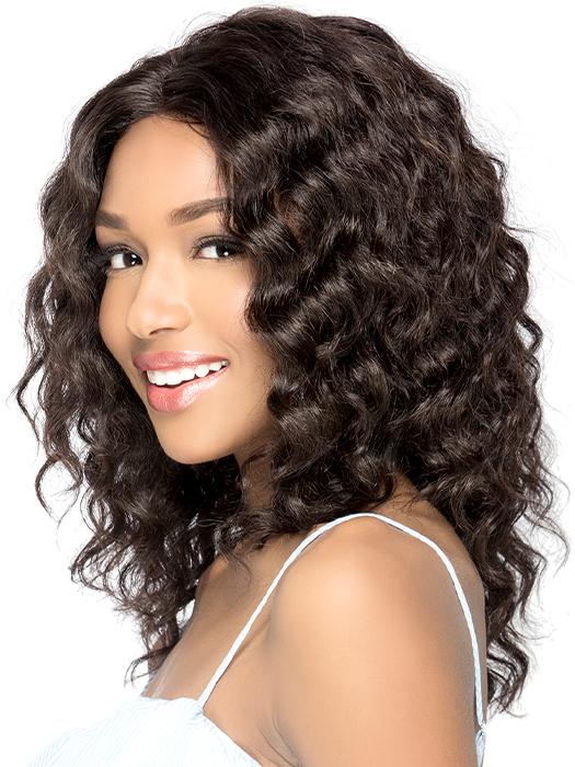 Atlantic Human Hair Lace Front Wig - Natural Looking 100% Human Hair Wigs for Women | Perfect for Daily Wear, Cosplay, and Special Occasions