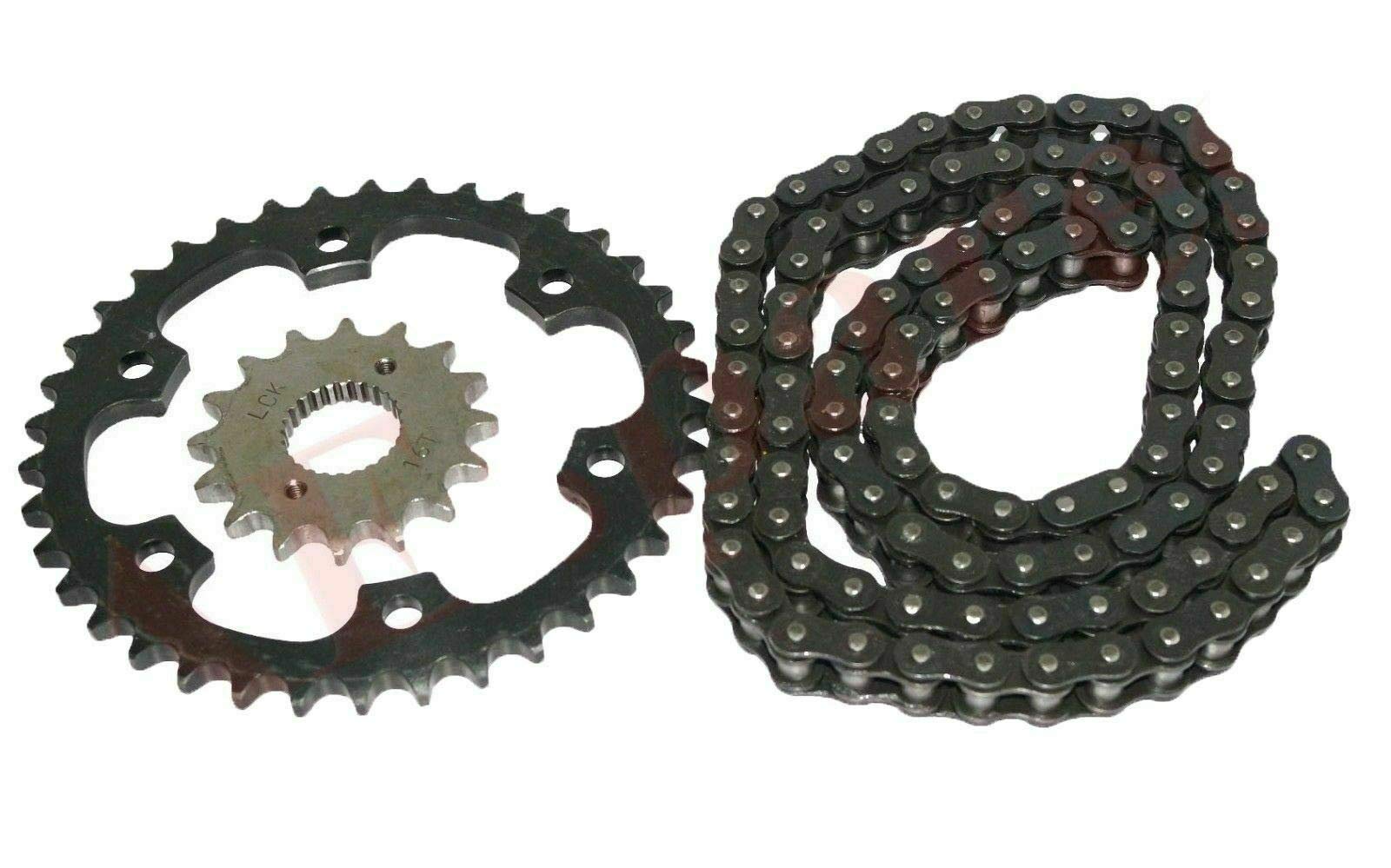 Royal Enfield Classic 350cc & Thunderbird 350cc Motorcycle Chain and Sprocket Kit - 16 Teeth Front Sprocket Replacement for Smooth Riding & Improved Performance | Perfect for City Commuting & Highway Cruising