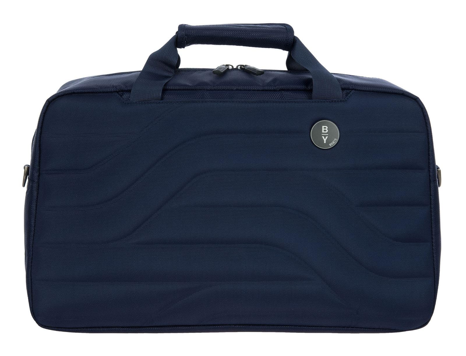 Bric's B|Y Ulisse Duffel Bag - Premium Luxury Weekender Travel Bag for Women & Men - Carry On & Overnight Bag - Perfect Personal Item for Airplane Travel - Ocean Blue - Ideal for Business Trips, Gym & Weekend Getaways