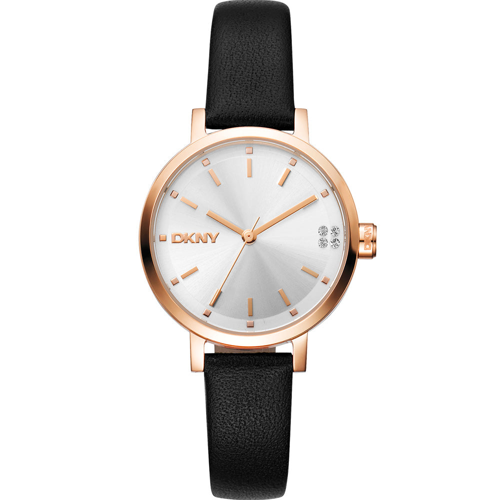 DKNY Soho Glitz DK1L038L0035 Women's Watch - Luxury Gold-Tone Stainless Steel Bracelet, Crystal Accents - Perfect for Office, Party & Special Occasions