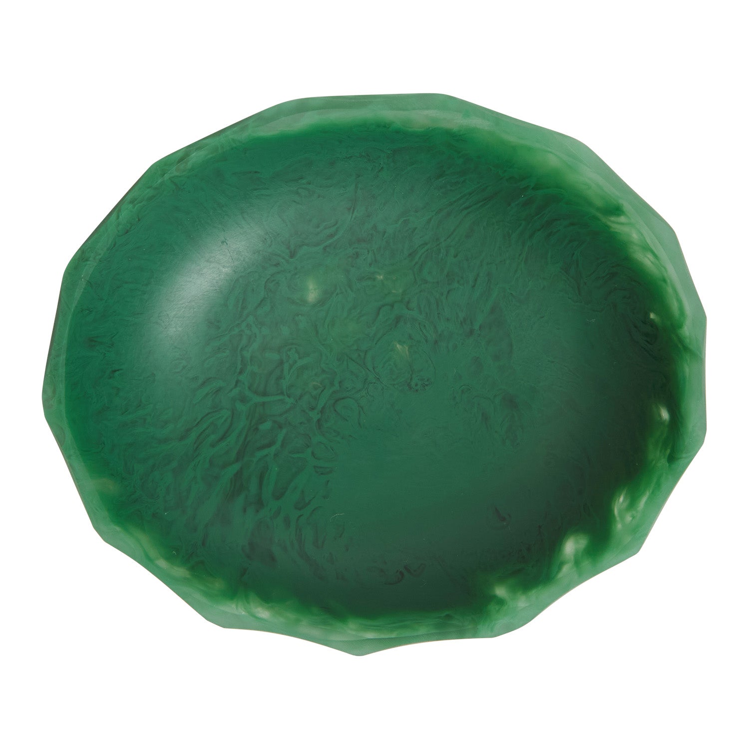 Una Mini Bowl - Small Ceramic Bowl for Snacks, Salads & Desserts | Perfect for Home, Office & Picnics | Forest Green Design