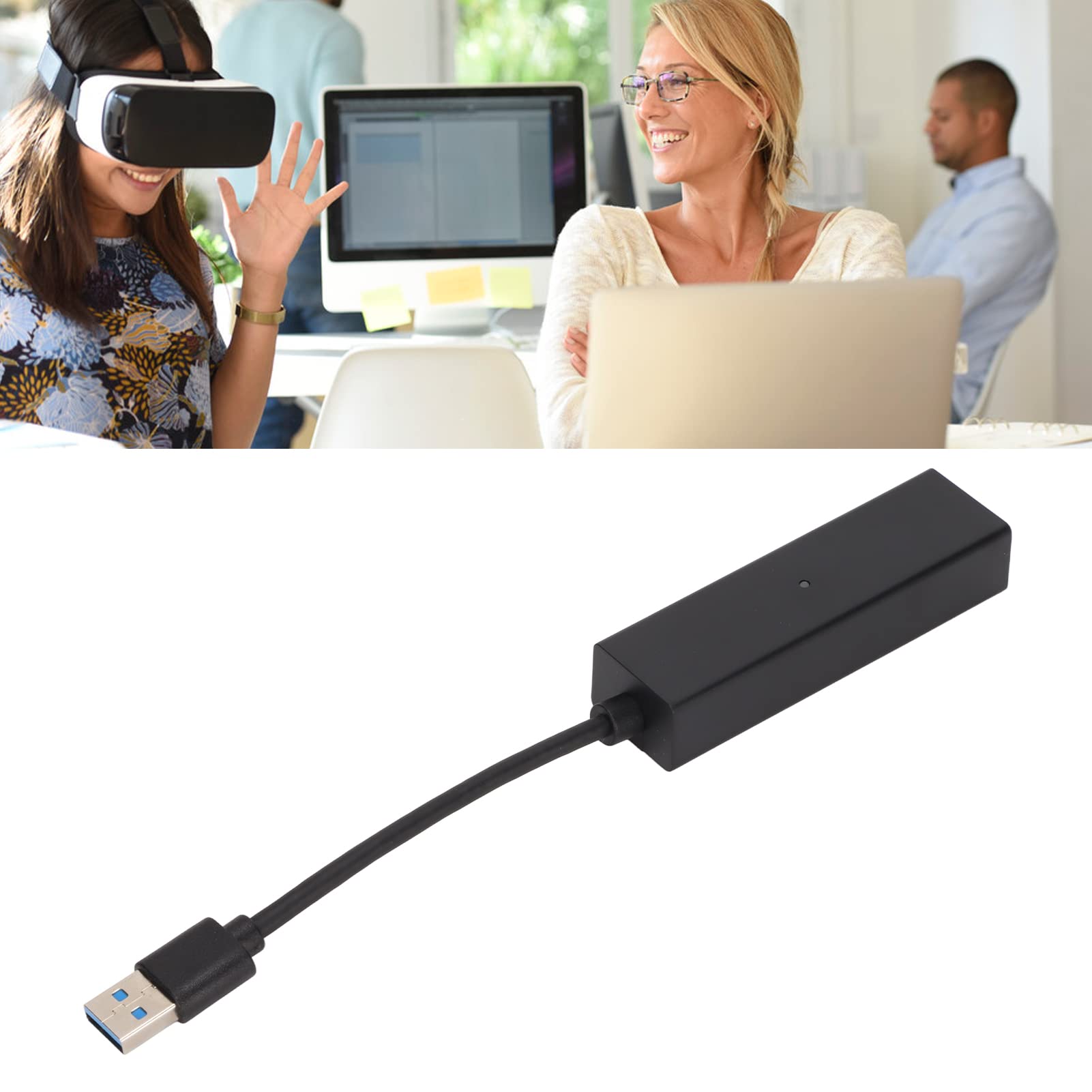 Topiky PSVR Camera Adapter Cable - Connect PS VR to PS5 & PS4, PSVR Converter Cable for PS5 Console & PS4 Camera - Perfect for VR Gaming, Streaming & Virtual Reality Experiences