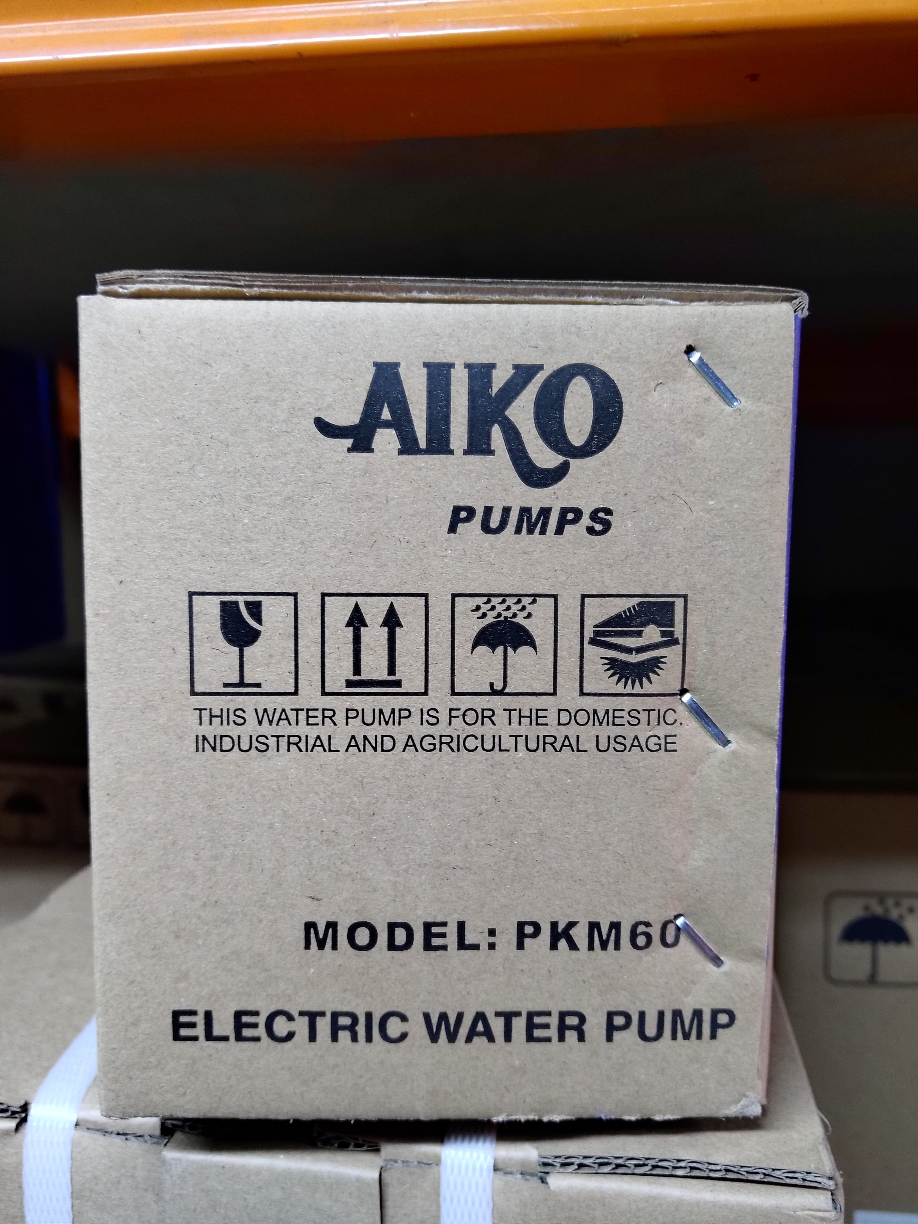 AIKO 1x1 0.5HP 240V Centrifugal Water Pump | High Efficiency Water Transfer | Model WP A PKM60 | Ideal for Irrigation, Pool Circulation & Industrial Applications