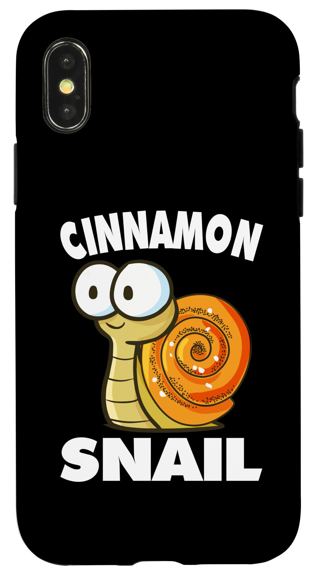 iPhone X/XS Cinnamon Snail Phone Case for Protection & Style