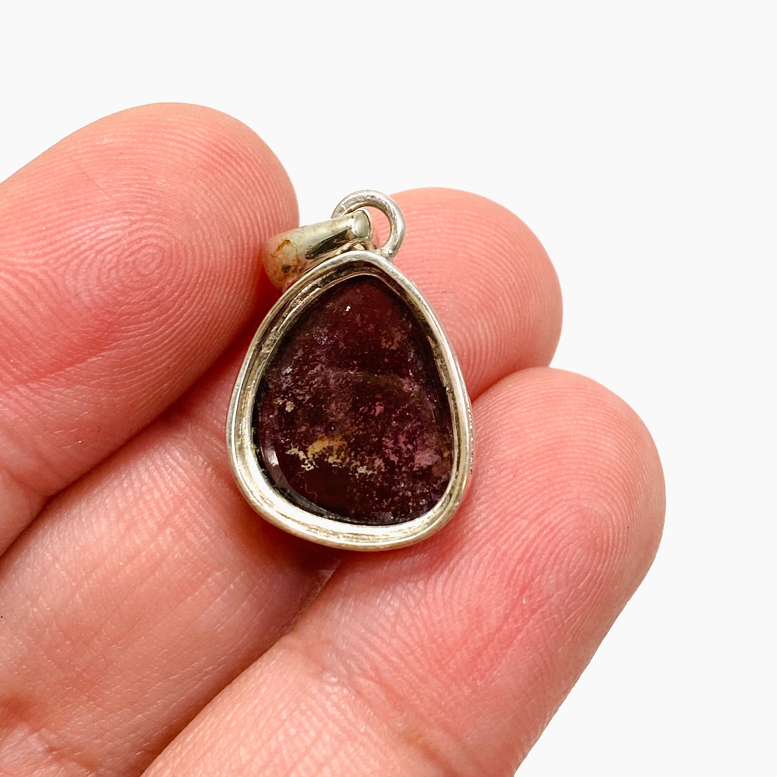 Natural Pink Tourmaline Freeform Cabochon Pendant Necklace - Handmade Gemstone Jewelry for Women - Perfect for Spiritual Healing, Meditation & Energy Balancing