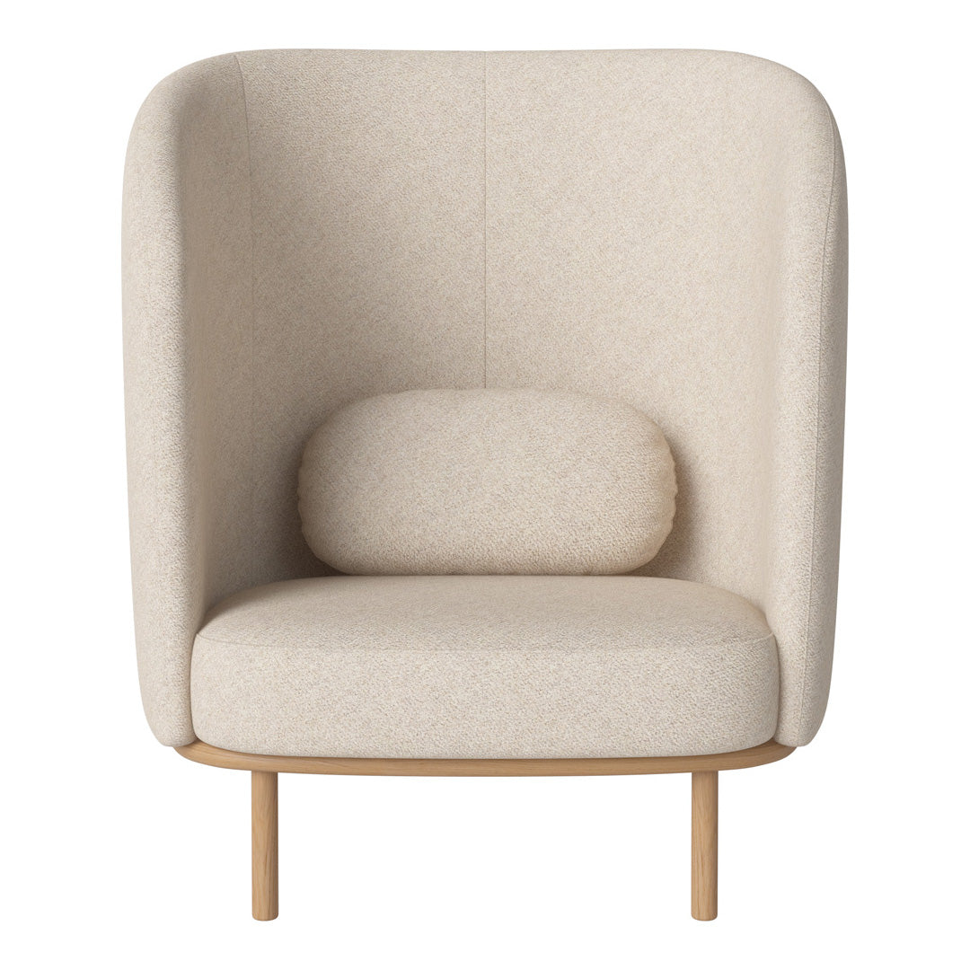 Fuuga Modern Nesting Armchair Set of 2 - Space Saving Stackable Lounge Chairs for Small Living Room, Bedroom or Office - Comfortable Accent Seating for Home Decor