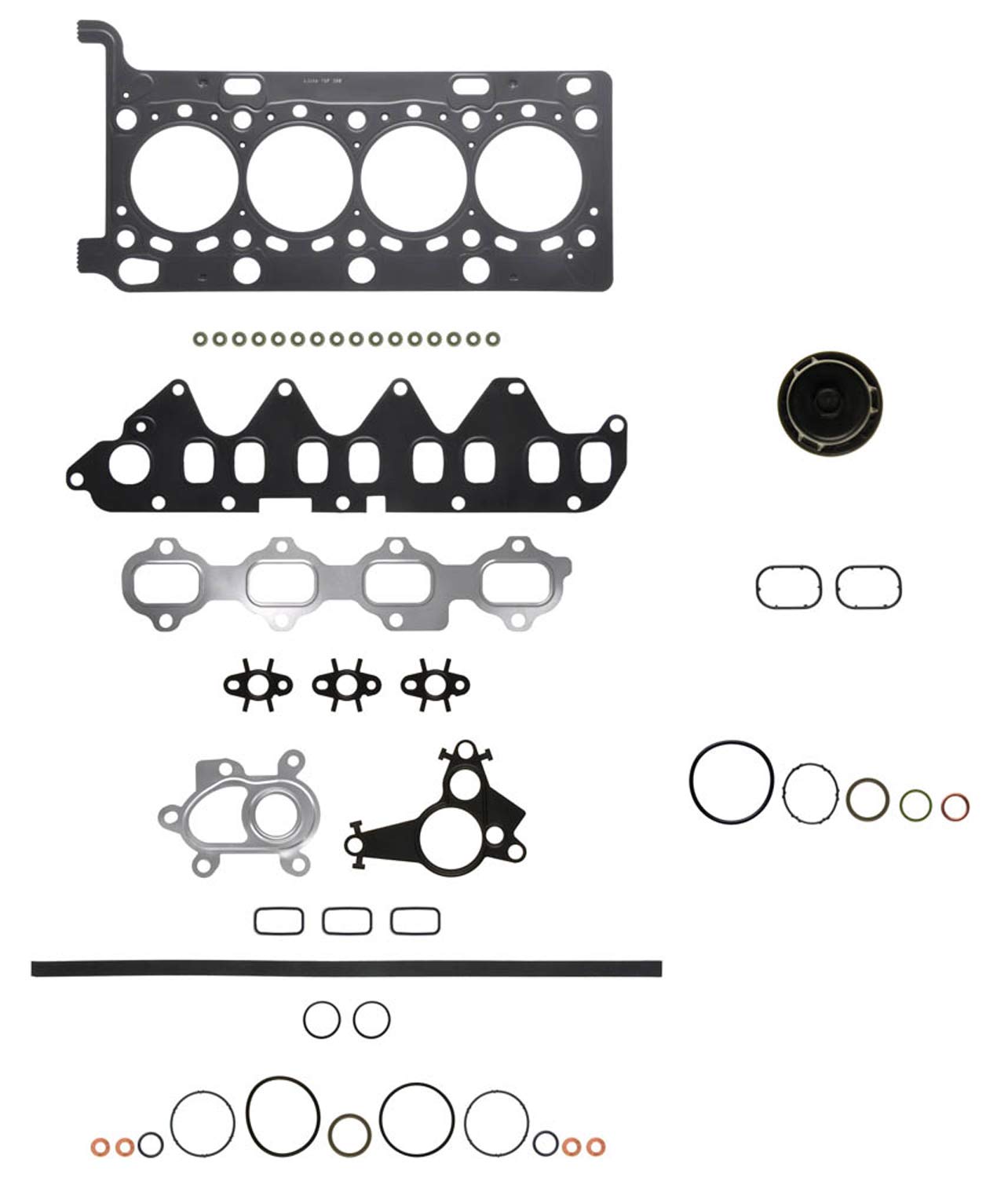 Fit 50417200 Complete Gasket Set - High Quality Engine Gasket Kit for Ford, Chevy & Dodge - Perfect for Engine Rebuilds & Repairs - DIY Auto Maintenance & Performance Upgrades