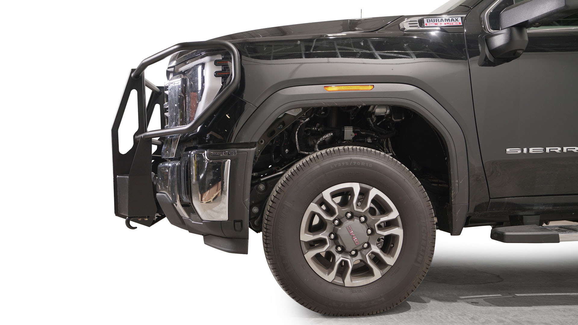 24+ GMC 2500/3500 Heavy Duty Winch Mount Bumper | Off-Road Truck Accessory for Recovery & Towing | Perfect for Off-Roading, Towing, and Emergency Situations
