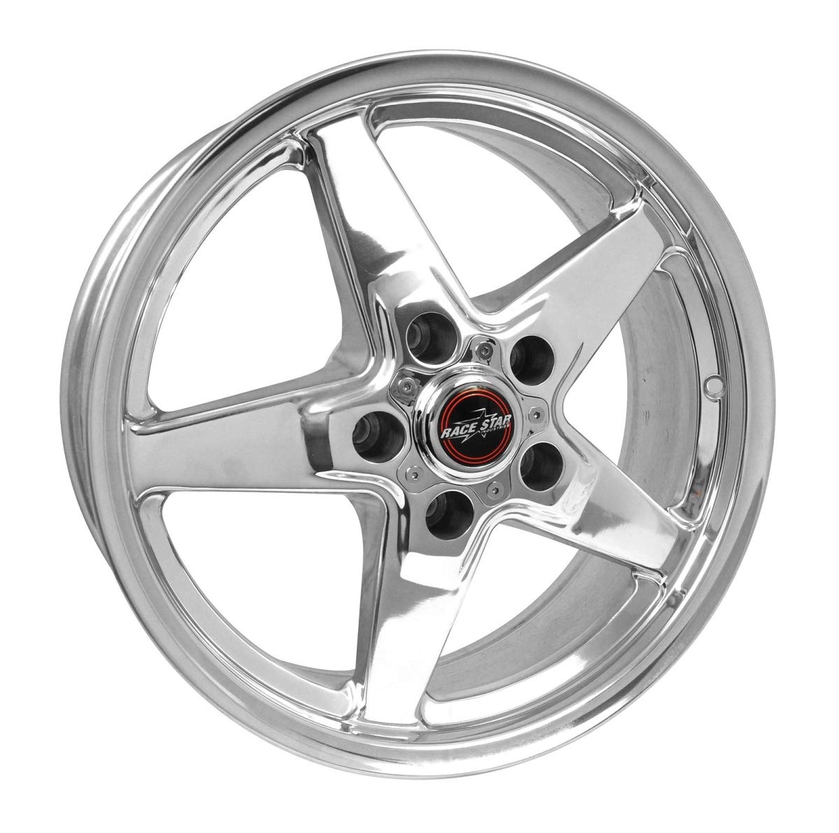 92 Drag Star 17x7.00 5x4.75 Bolt Pattern 4.25 Backspace Direct Drill Polished Aluminum Wheel (92-770247DP) - Perfect for Muscle Cars, Hot Rods & Drag Racing
