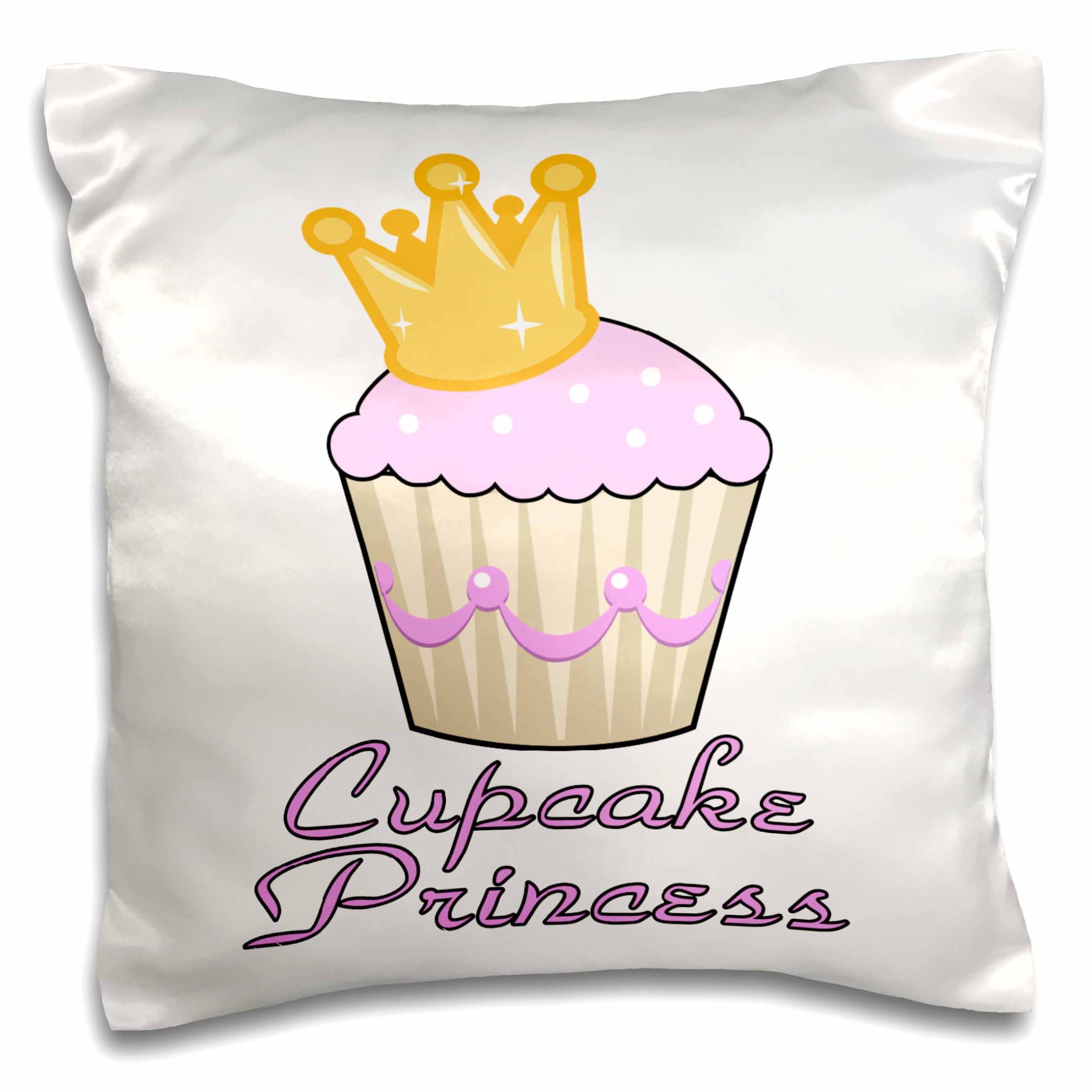3D Rose PC_118543_1 Cupcake Princess Ceramic Coffee Mug - Perfect for Birthday Gifts, Tea Parties & Princess Theme Decor