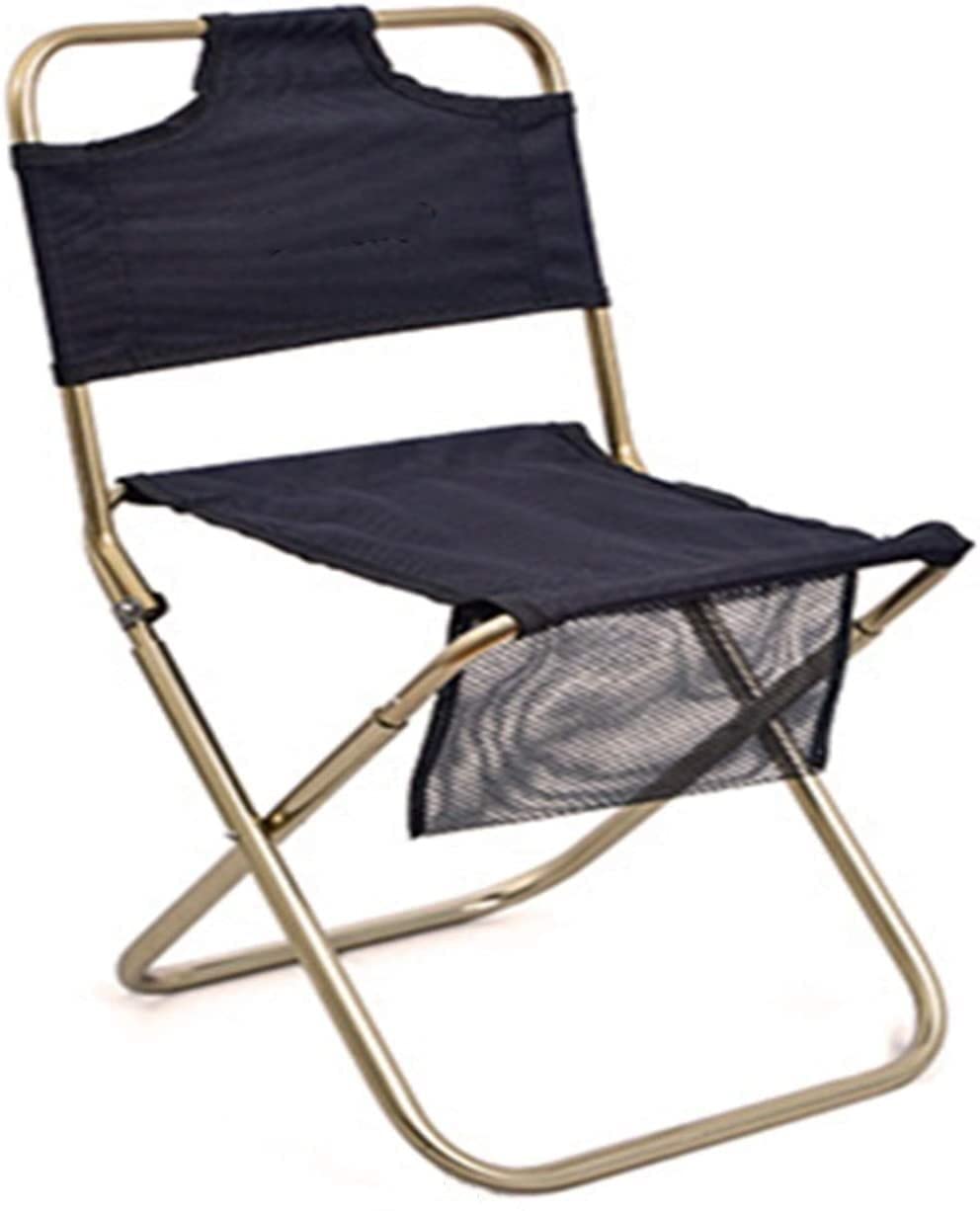 Lightweight Portable Aluminum Alloy Folding Stool - Compact Outdoor Camping Chair for Beach, Picnic, Fishing & Hiking | Foldable Design for Easy Storage & Travel