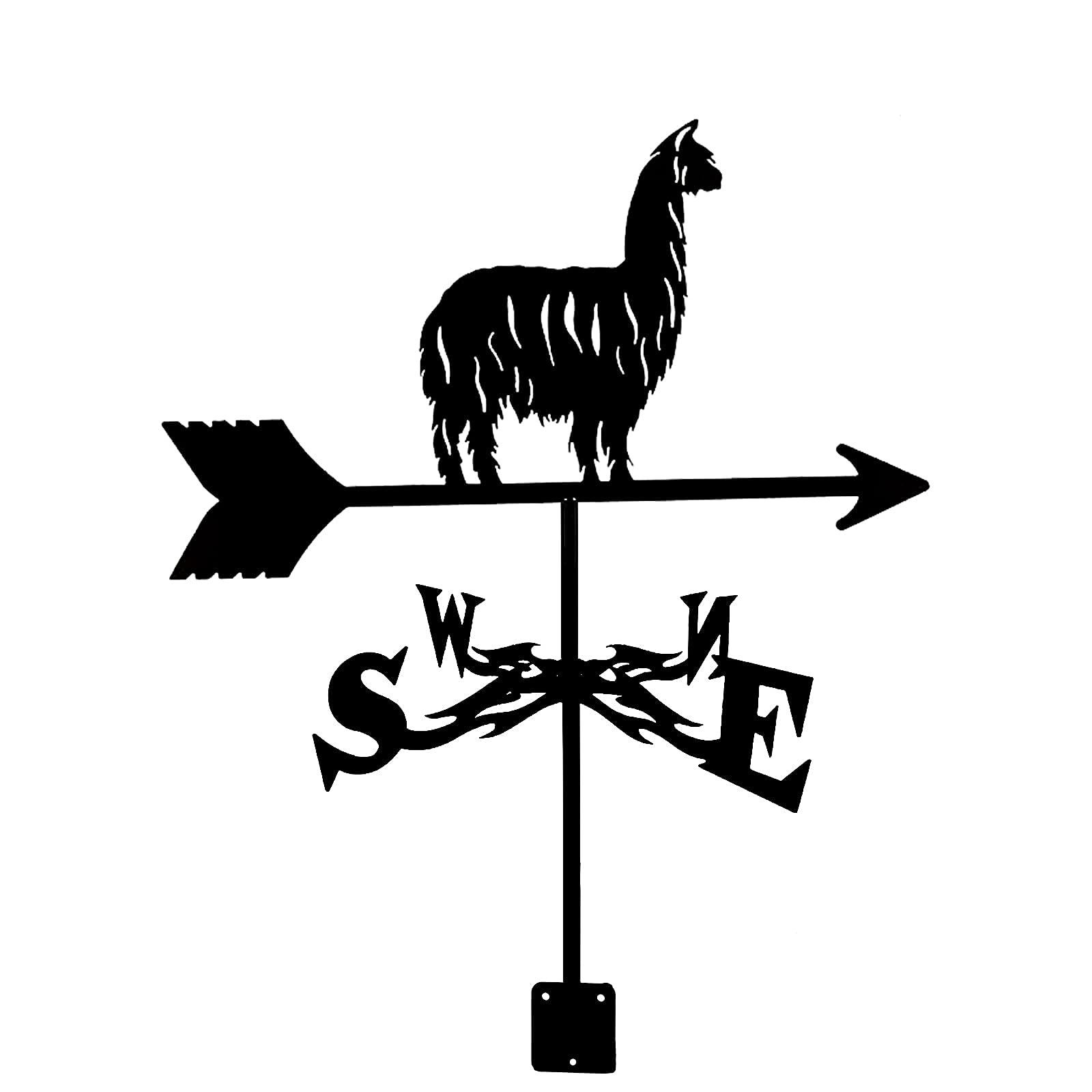 Guomipai Weather Vanes - Durable Outdoor Weathervane with Anti-Rust Coating, Creative Sculpture & Weathercock for Garden, Roof, or Yard Decoration - Perfect for Home, Farm, or Cottage (Novelty 2 Color)