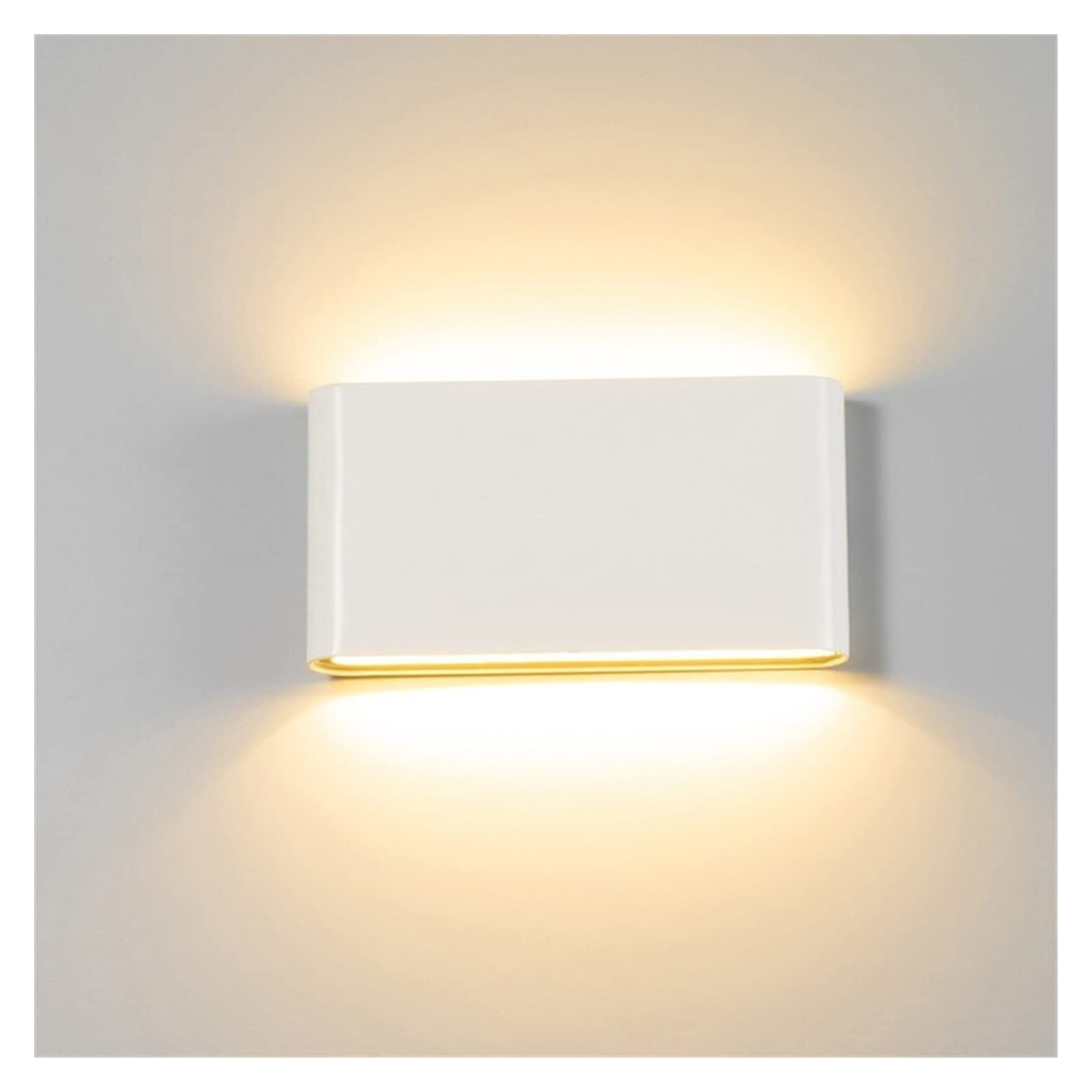 Double Head Wall Lamp - Indoor/Outdoor Up Down Lighting for Garden & Porch