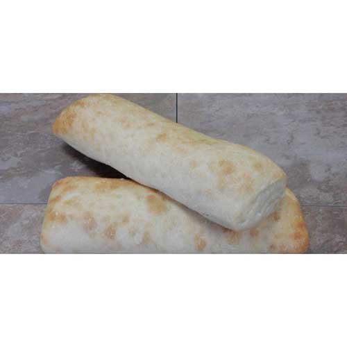 Gonnella Large Sandwich Ciabatta Bread - 8 Ounce (18 per Case) | Fresh Baked Artisan Loaves for Sandwiches, Paninis & Catering