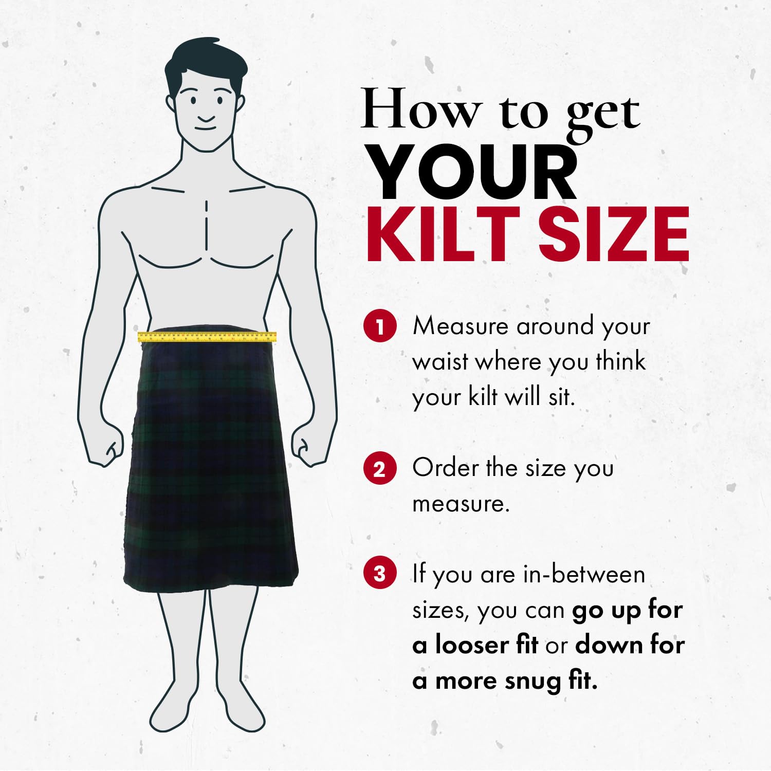 Premium 16 oz Wool Scottish Kilt for Men - Traditional Tartan Kilt with 3 Buckle Straps & Double Fringed Apron - Perfect for Highland Games, Weddings & Celtic Events