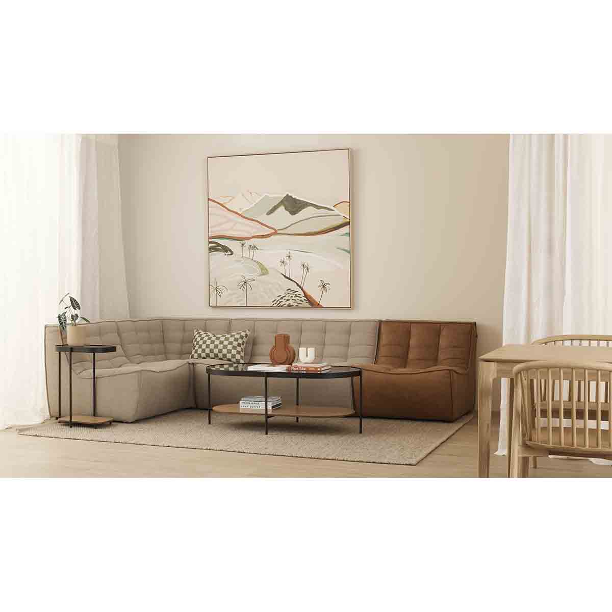 Elegant Glam Rectangular Side Table - Modern Nightstand for Bedroom, Living Room & Office - Stylish Accent Table with Gold Metal Frame & Glass Top