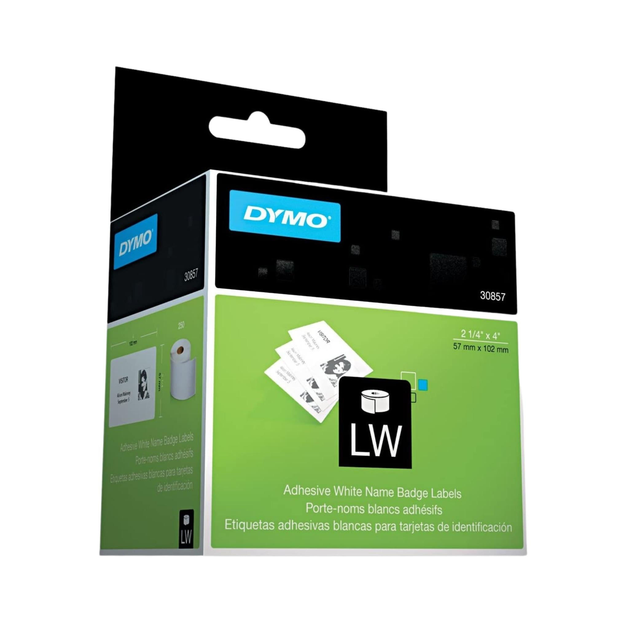DYMO LabelWriter Self-Adhesive Name Tags 2-1/4