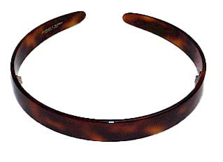 Charles J. Wahba Tortoise Headband - 1/2 Inch Wide Hair Accessory for Women - Perfect for Tokyo Fashion, Cosplay, and Everyday Styling