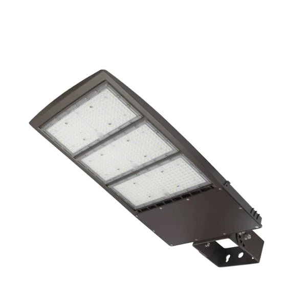 RadiantLite RL 7G450WCT3B1 450W LED Shoebox Flood Light - 5000K Daylight White - 480V High Voltage - Outdoor Security Lighting for Parking Lots, Warehouses & Building Facades