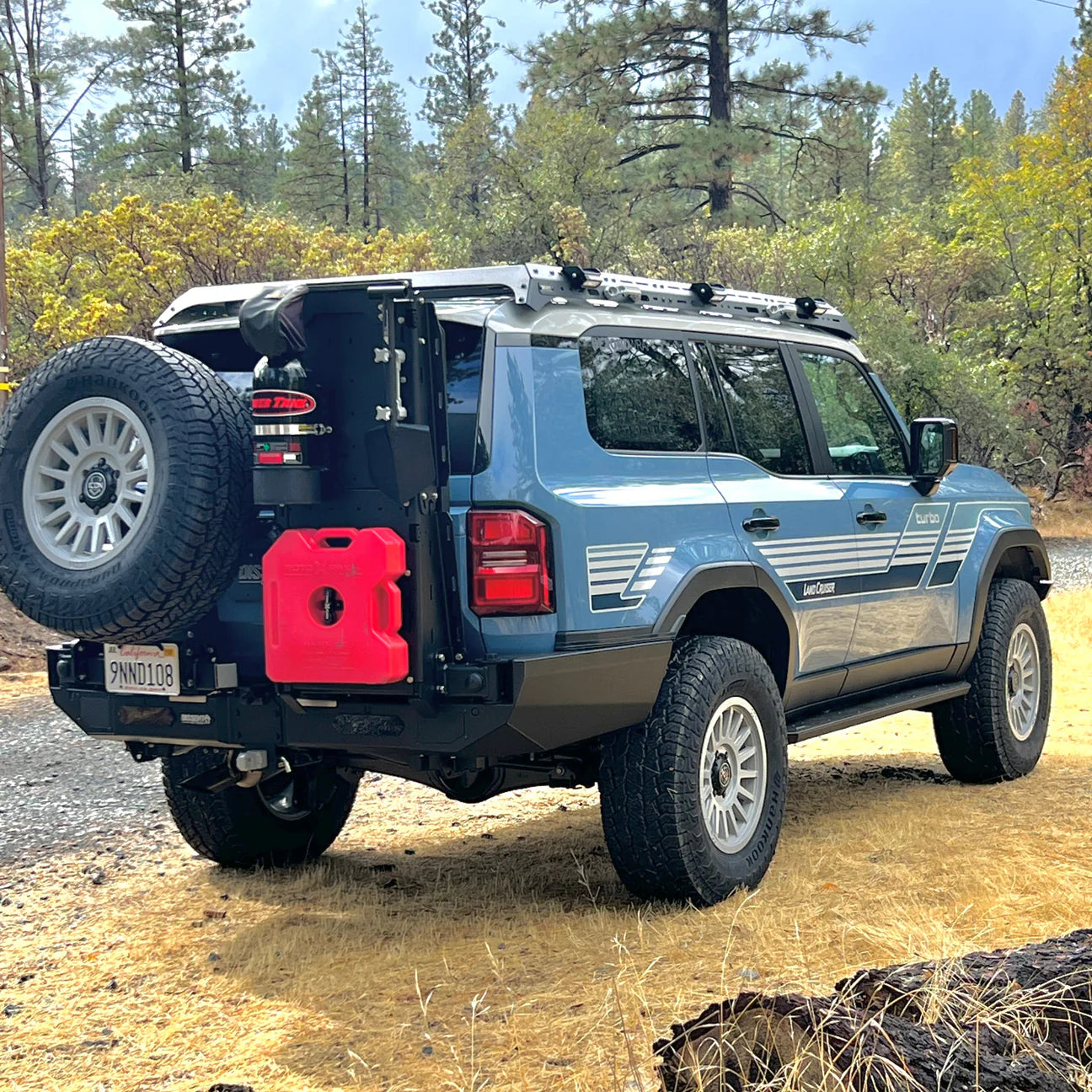 Dissent Off Road Modular Rear Bumper for 2024+ Toyota Land Cruiser 250 - Heavy Duty Off-Road Protection for Adventure & Overlanding