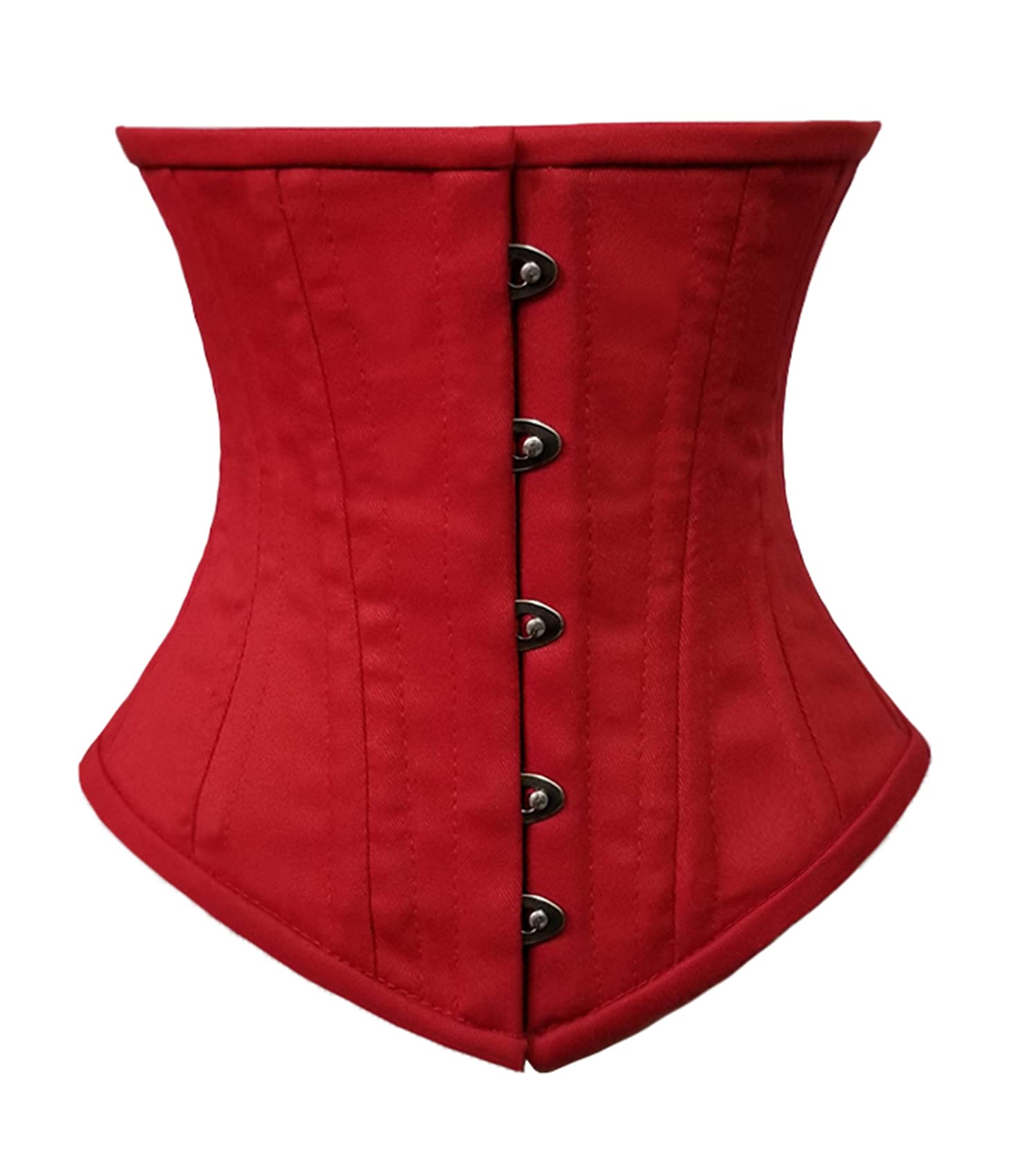 Luvsecretlingerie Heavy Duty 18/26 Double Steel Boned Waist Training Corset - Satin Underbust Tight Shaper for Women #979 | Perfect for Body Shaping, Cosplay, and Special Occasions