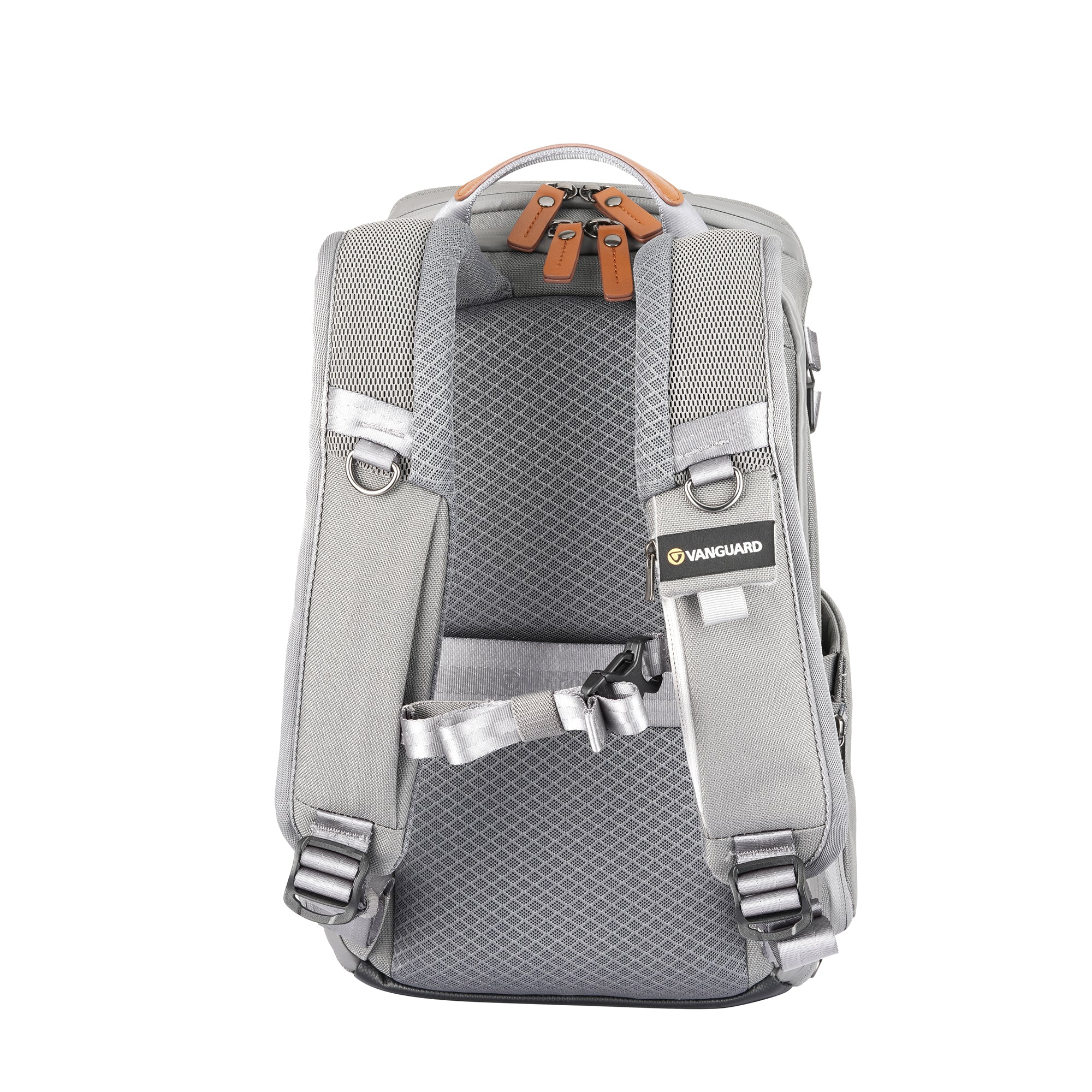 VEO CITY B37 Compact Camera Backpack with Detachable Pouch - Lightweight & Durable Gray Photography Bag for DSLR, Mirrorless Cameras - Perfect for Travel, Hiking & Outdoor Photography