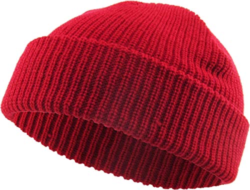 2. Red Fisherman Beanie