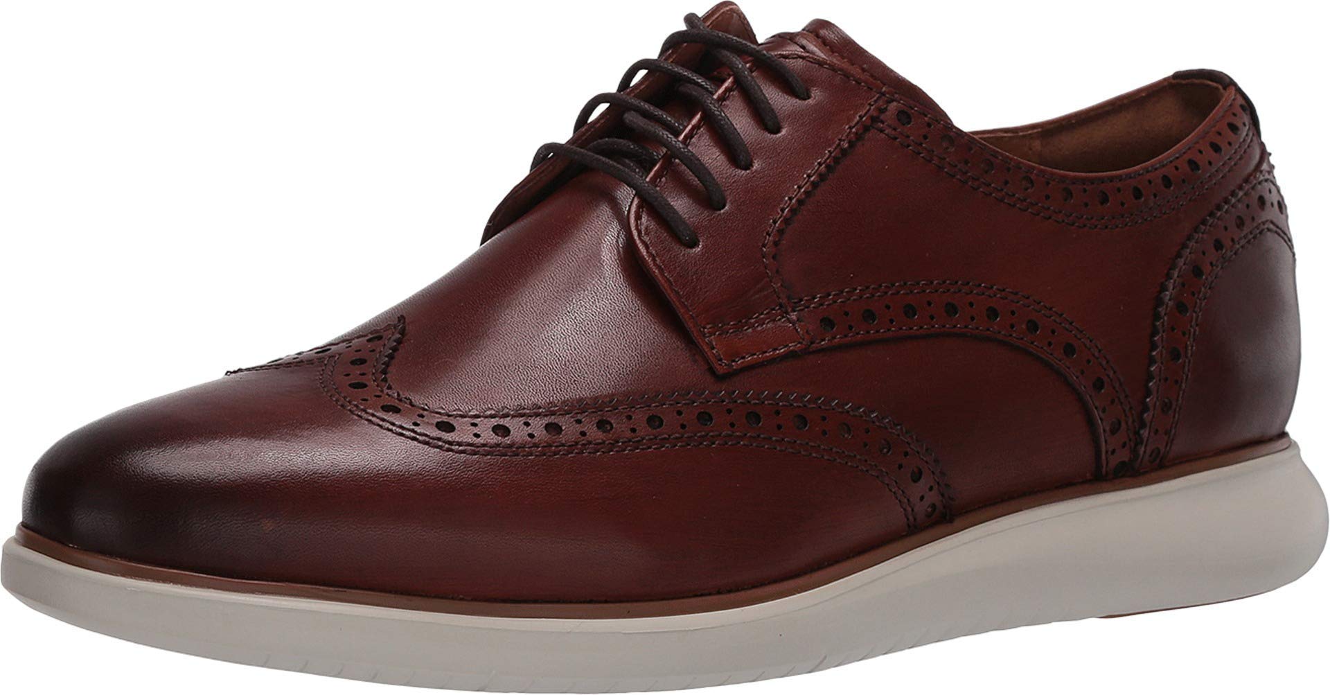 Florsheim Men's Fuel Wing Tip Oxford Dress Shoes - Classic Business & Formal Leather Shoes for Professional & Office Wear
