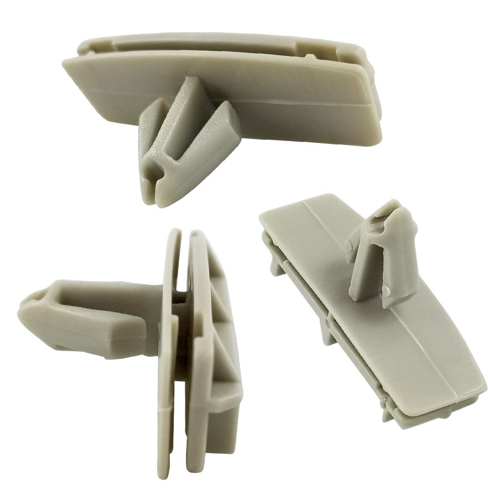 50-Pack Jeep Fender Clips & Flare Clips - Compatible with Wrangler JK, JL, Liberty, Gladiator & Dodge Nitro - Replaces OEM #55157055-AA, 55157065-AA, 68039280-AA - Perfect for Off-Roading & Vehicle Maintenance