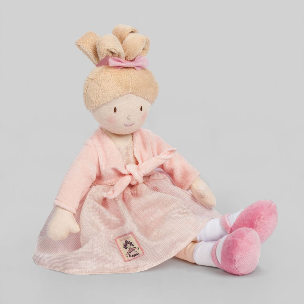 Sophie Ballerina Rag Doll with Floss & Rock Magic Color-In Cards | Enchanted Princess Toy for Girls | Perfect for Birthday Gifts, Pretend Play & Creative Coloring Activities