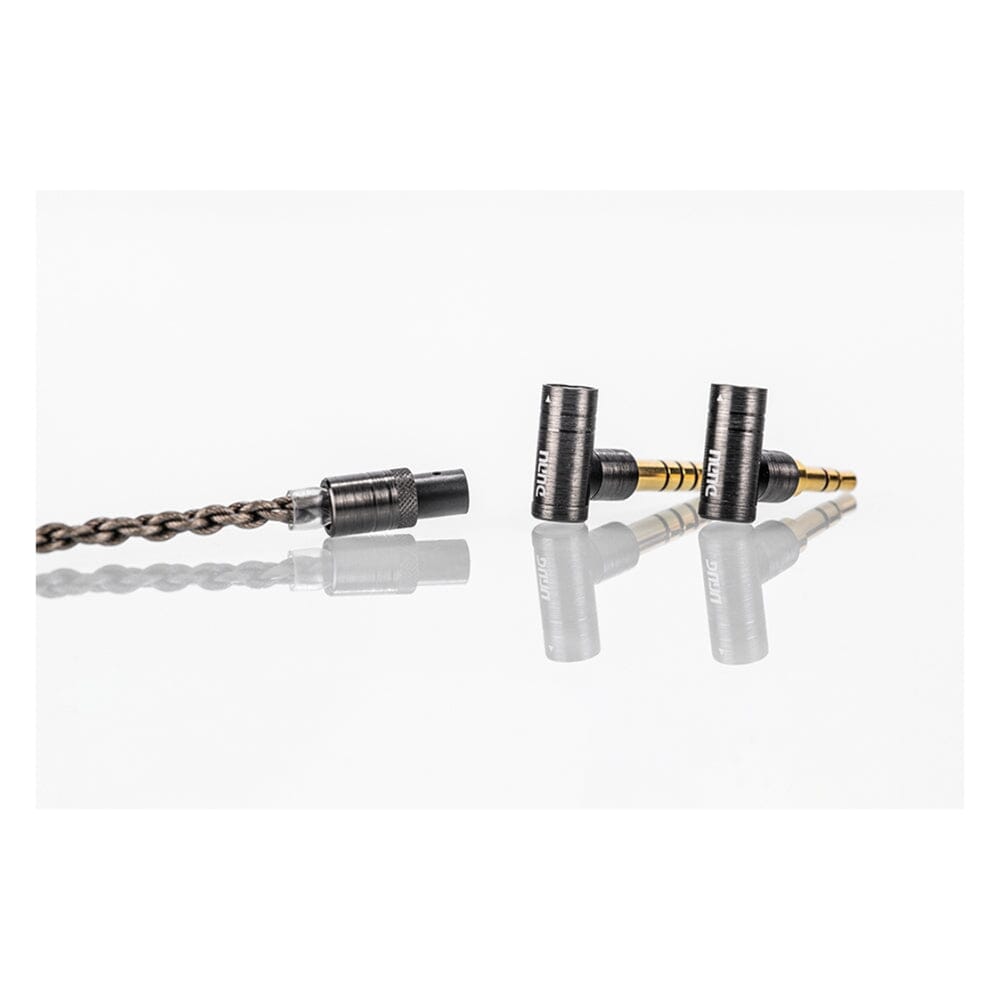 DUNU DUW02 Pro / DUW 02 Pro Upgrade Earphone Cable with Q-Lock Plug System - 2 Pin & MMCX Connectors for Audiophiles - Perfect for Hi-Fi Music, Gaming & Studio Monitoring