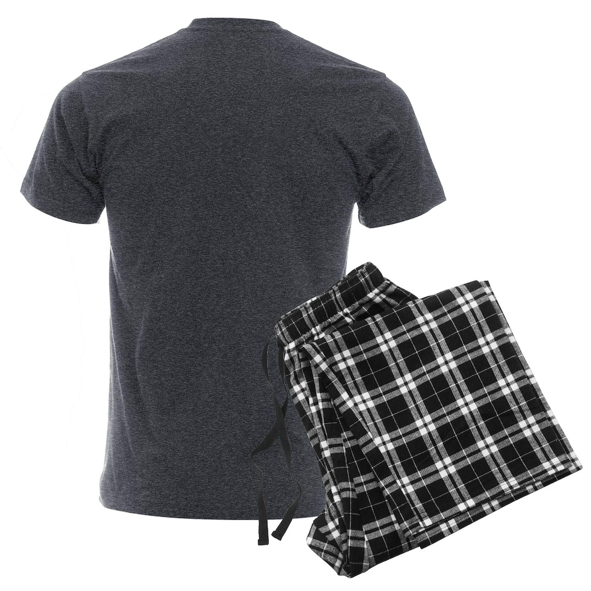 Pho Sho Funny Saying Men's Charcoal Pajama Set - Comfortable Novelty Sleepwear for Men | Perfect for Lounge Wear, Gifts & Relaxing at Home