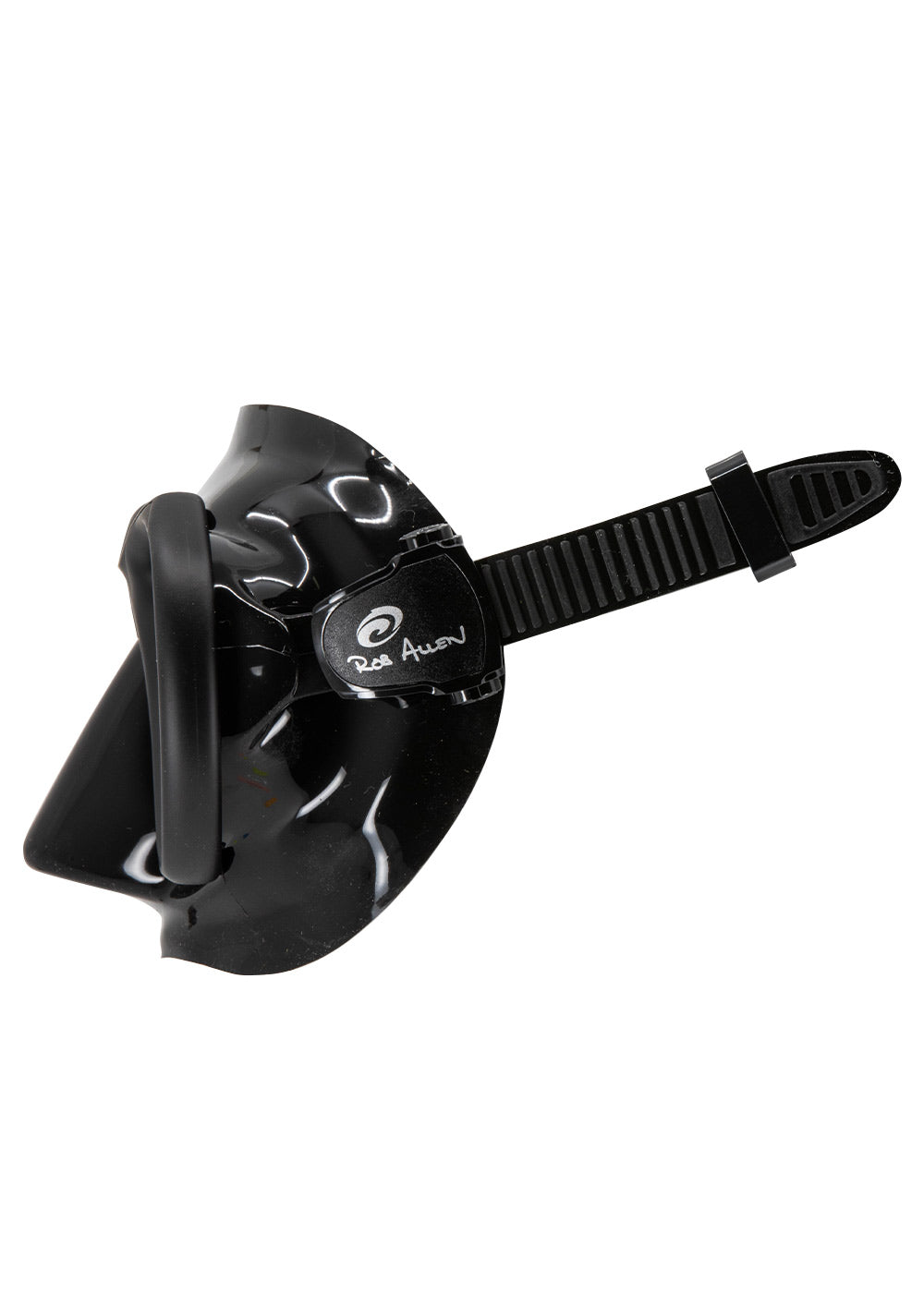 Rob Allen Snapper Mask - Black with Tinted Lens for Spearfishing, Scuba Diving & Water Sports