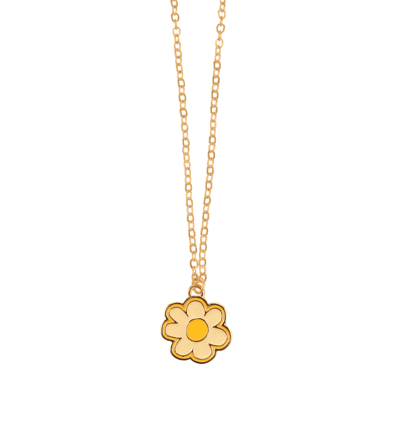 Tinycottons Daisy Necklace - Elegant Floral Pendant Jewelry for Women | Perfect for Everyday Wear, Gifts & Special Occasions