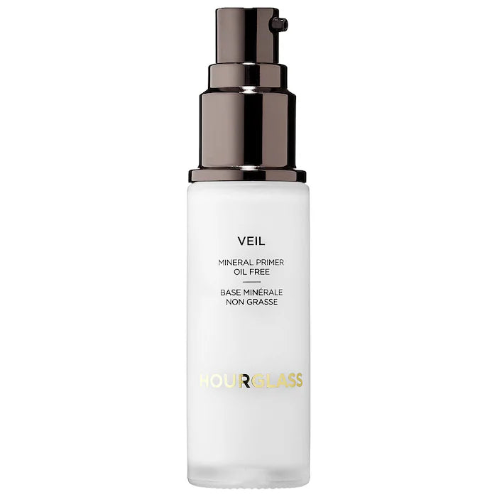 Hourglass Veil Mineral Primer - Oil-Free, Pore-Minimizing & Smoothing Face Primer for Flawless Makeup Application | Perfect for Daily Wear, Special Occasions & Photography