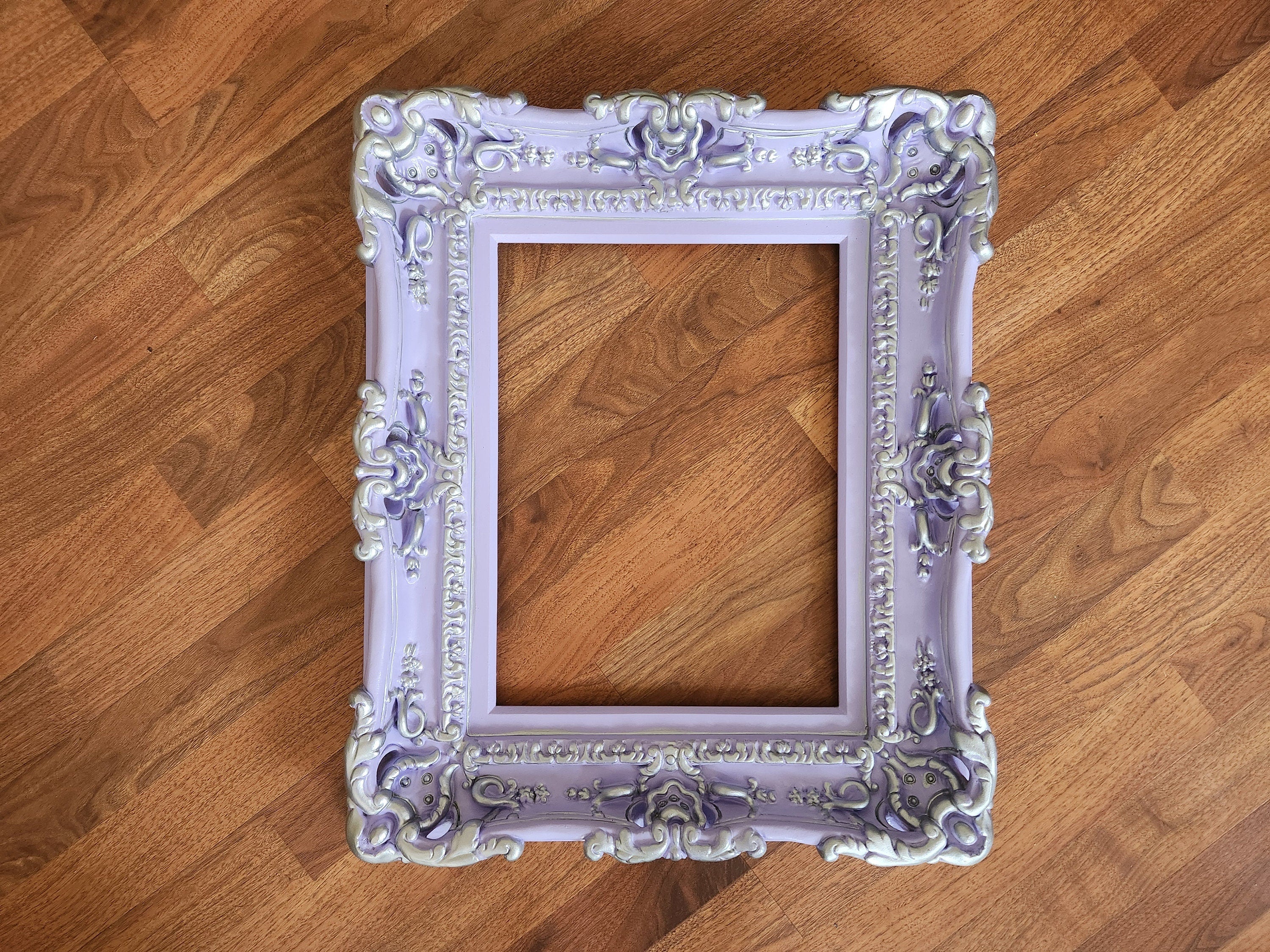 11x14 Baby Picture Frame - Shabby Chic Decorative Baroque Wall Photo Frame for Nursery, Bedroom & Home Decor | Perfect for Newborn Photos, Family Portraits & Wall Display