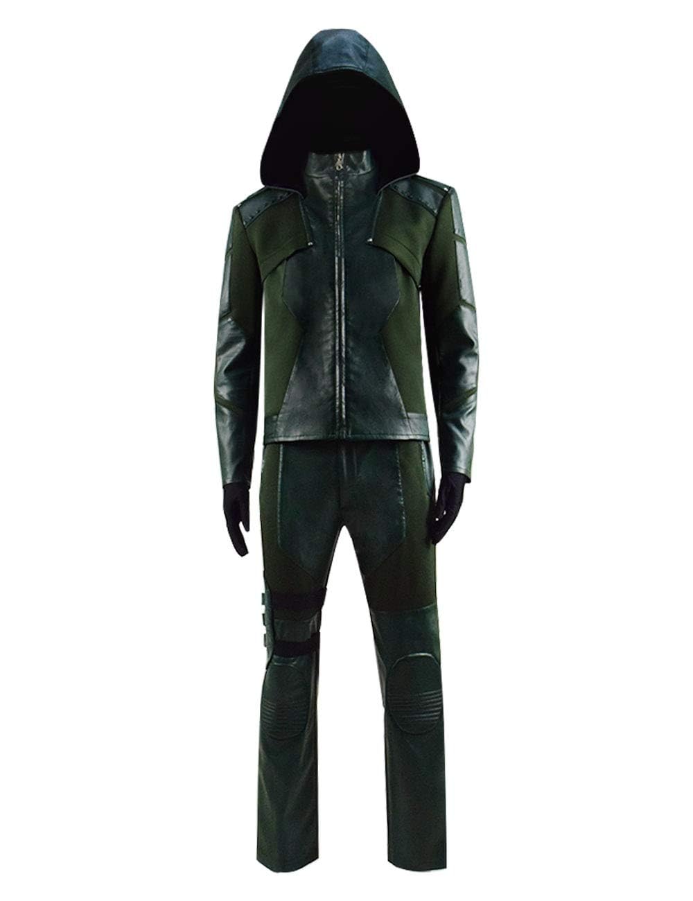 Men's Archer Green TV Series Halloween Costume Set with Accessories - Perfect for Cosplay, Halloween Parties & Themed Events